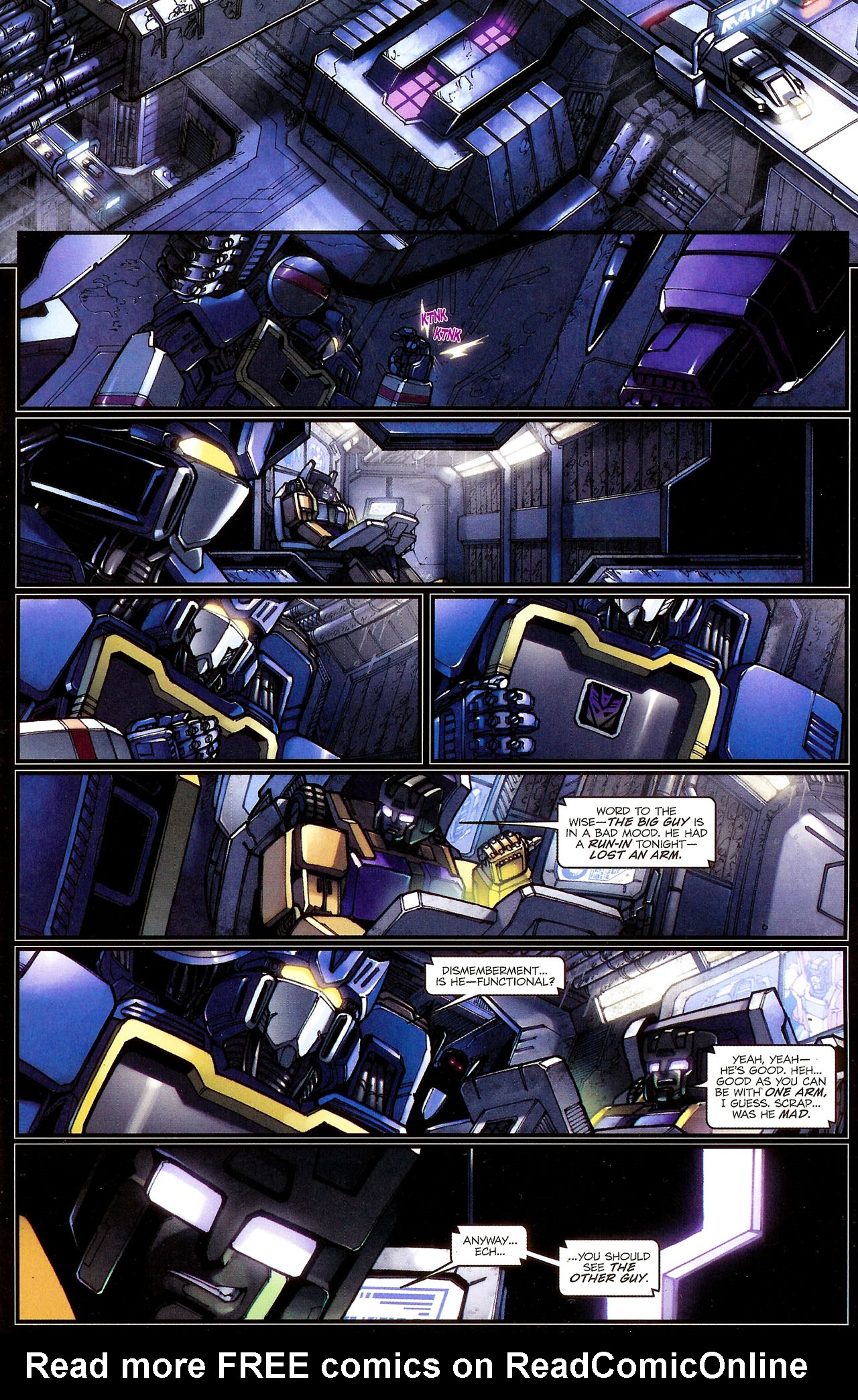 Read online The Transformers Megatron Origin comic -  Issue #3 - 4