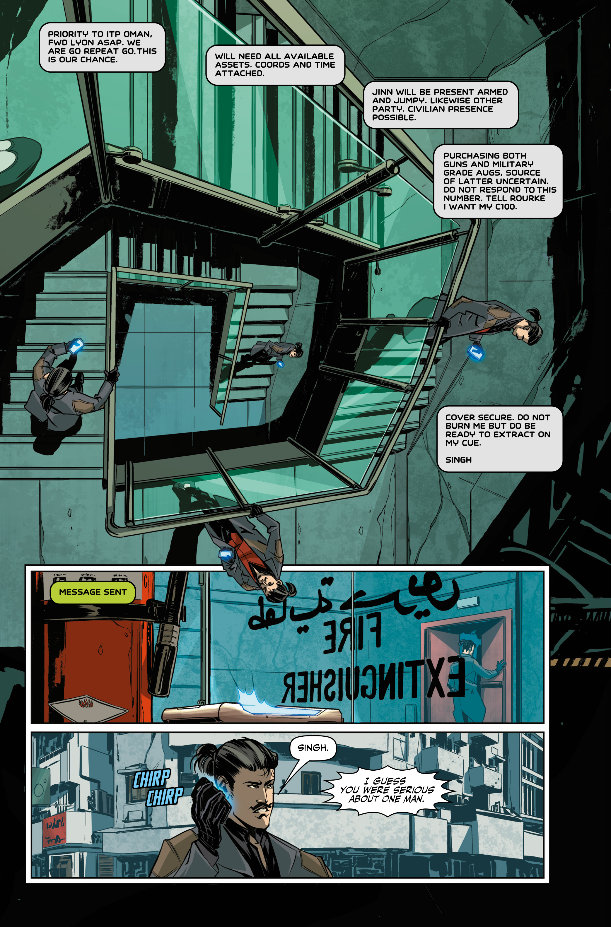Read online Deus Ex: The Dawning Darkness comic -  Issue # Full - 9