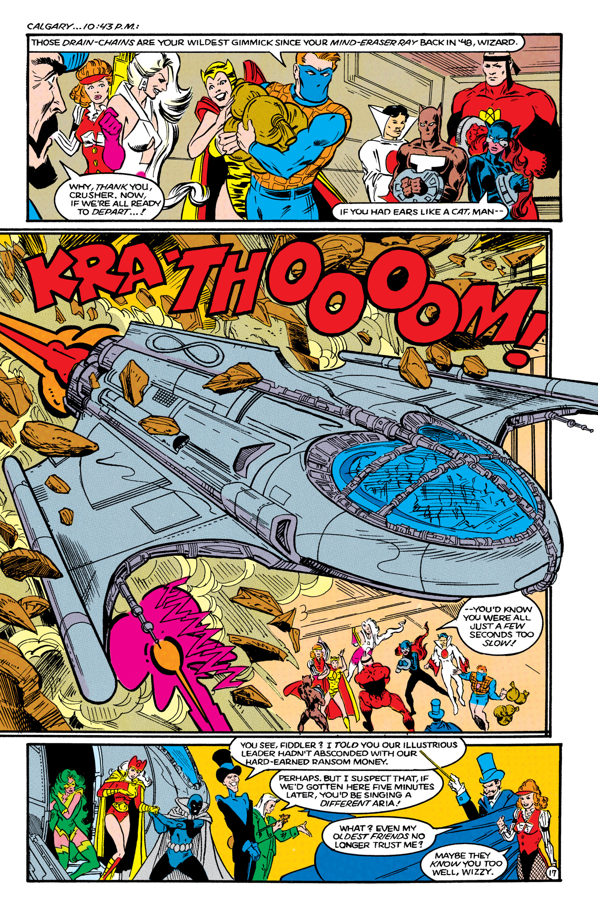 Read online Infinity Inc. (1984) comic -  Issue #36 - 18
