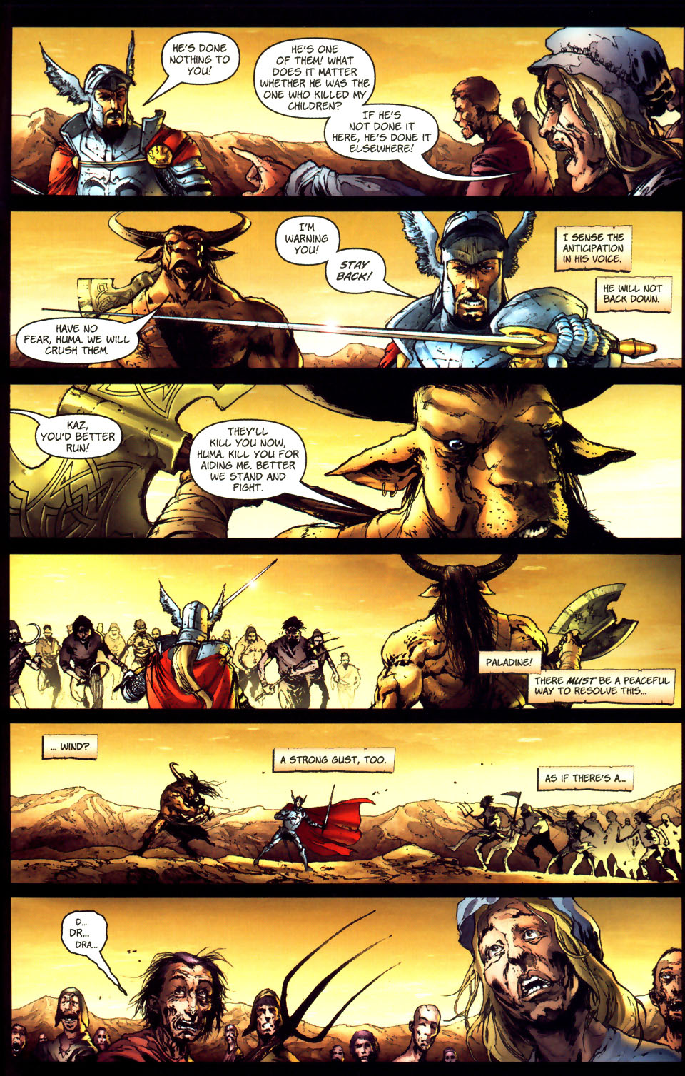 Read online Dragonlance: The Legend of Huma comic -  Issue #1 - 21