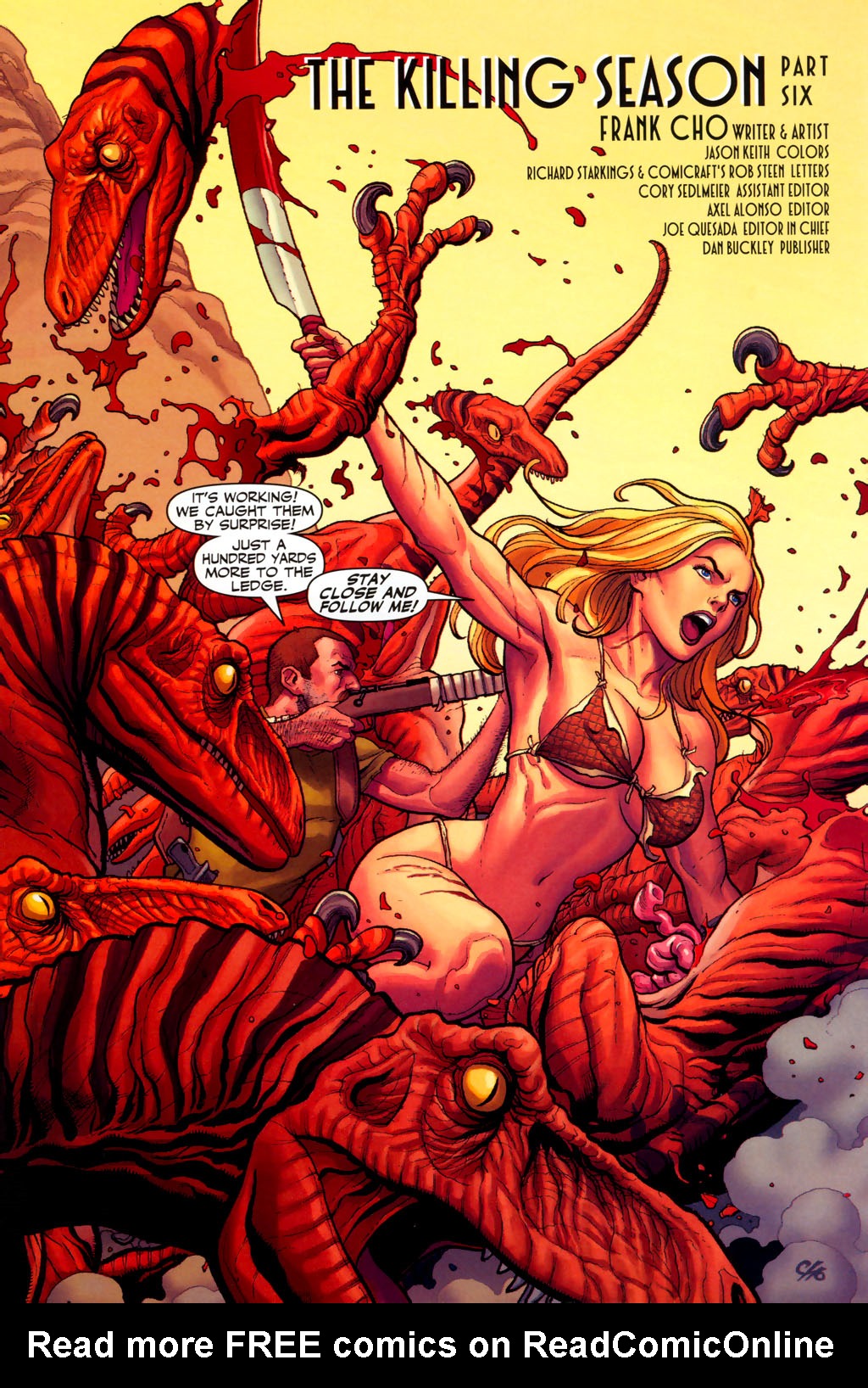 Read online Shanna, the She-Devil (2005) comic -  Issue #6 - 5