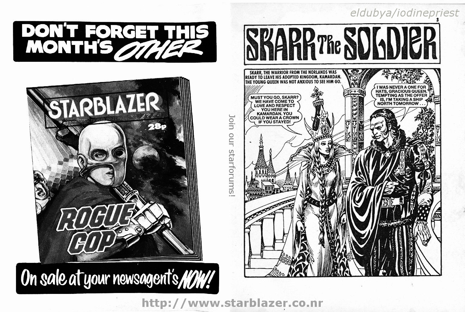 Read online Starblazer comic -  Issue #213 - 3