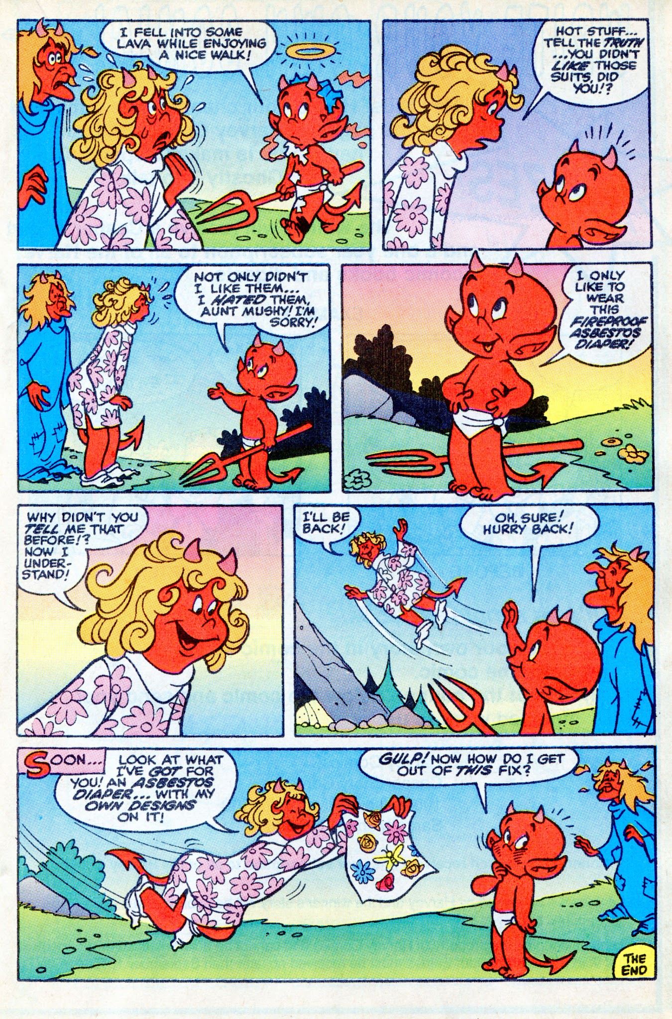Read online Hot Stuff, the Little Devil comic -  Issue #174 - 17