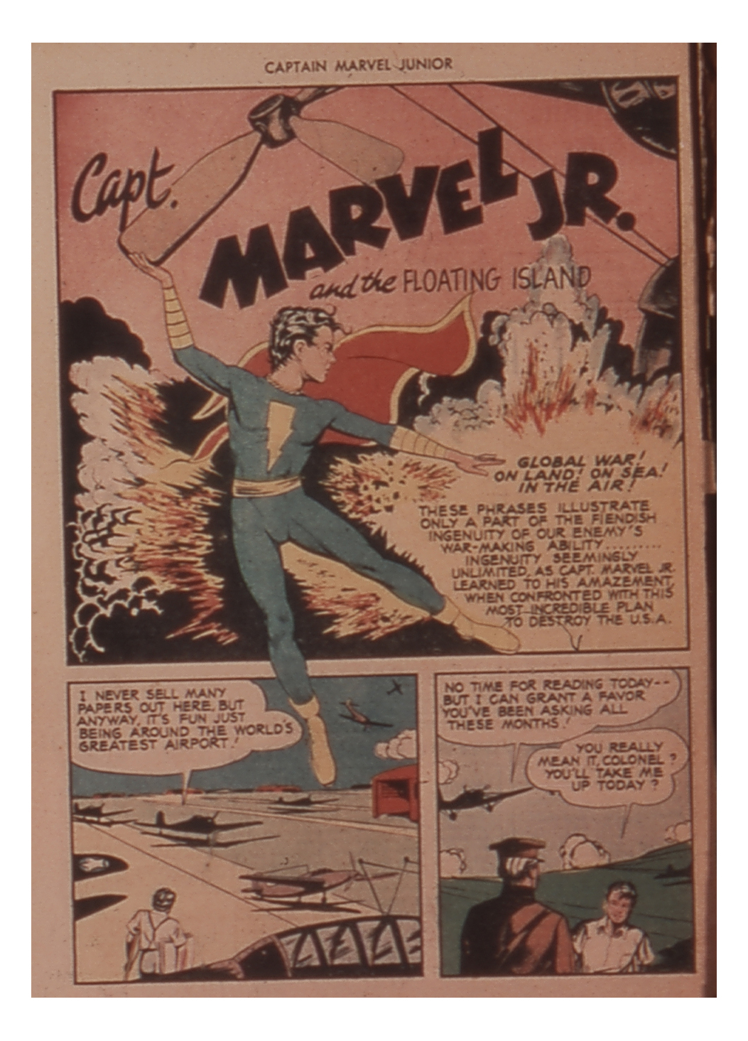 Read online Captain Marvel, Jr. comic -  Issue #12 - 4