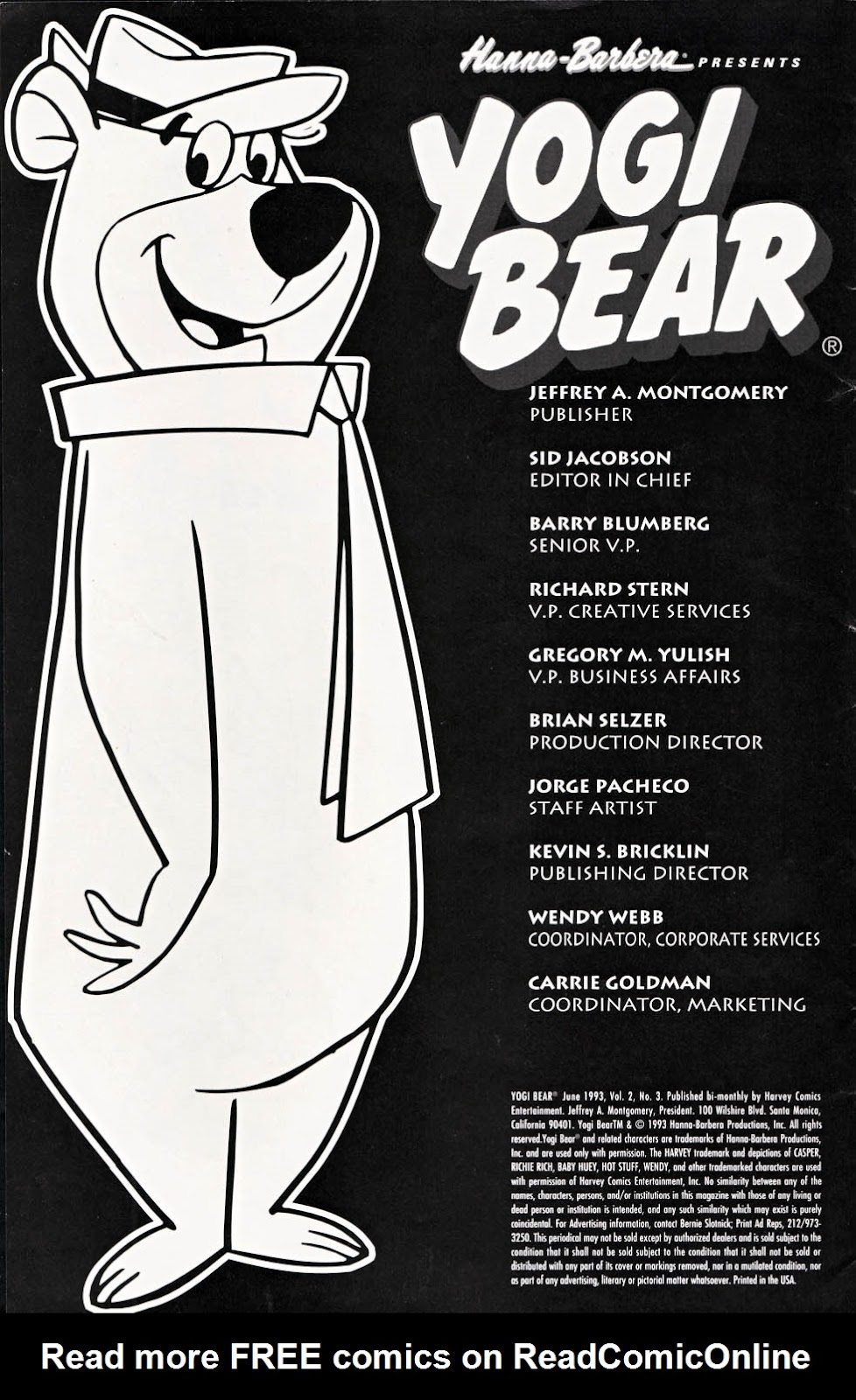 Yogi Bear (1992) issue 3 - Page 2