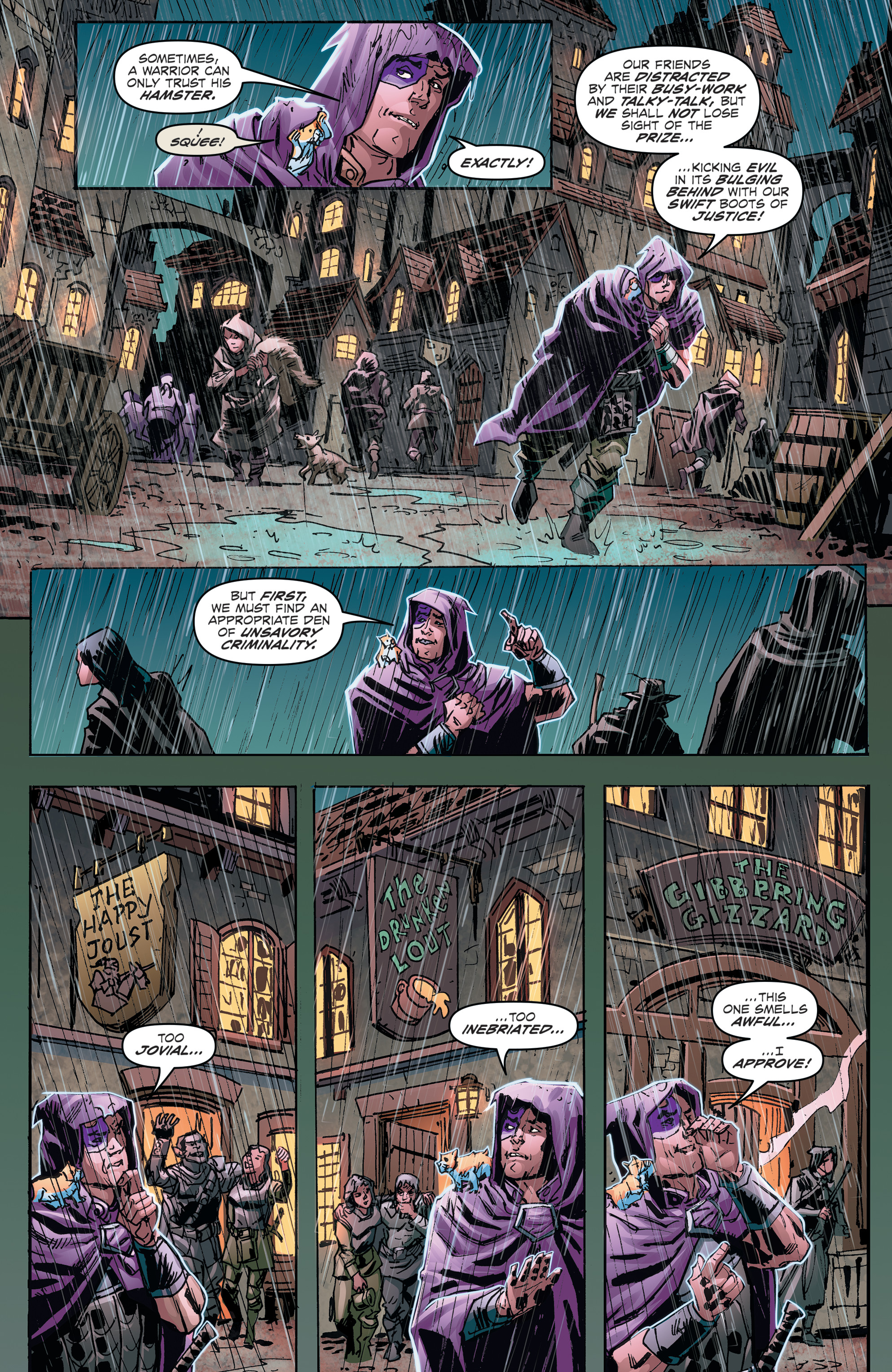 Read online Dungeons & Dragons: Evil At Baldur's Gate comic -  Issue # _TPB - 10
