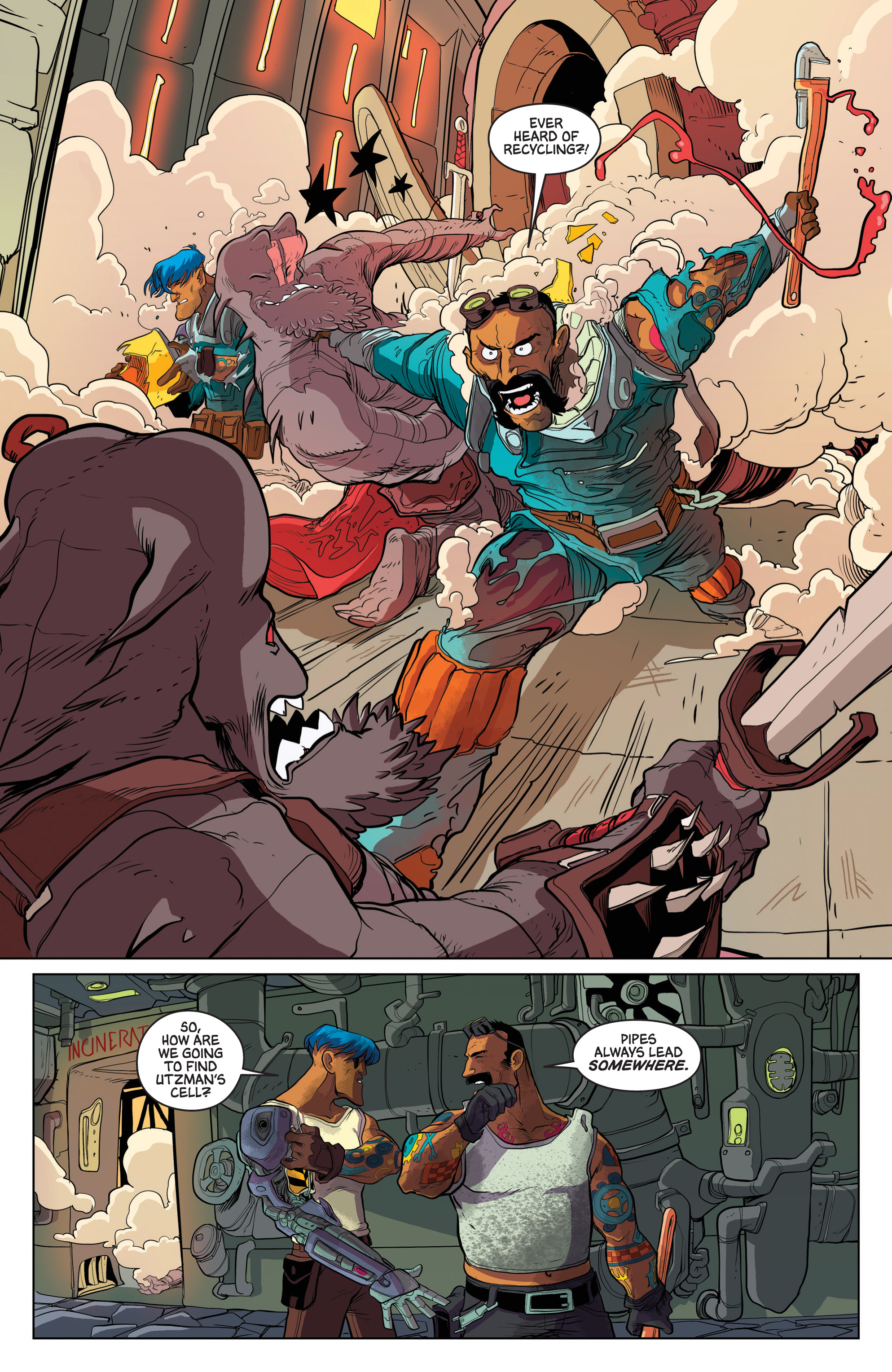 Read online Rocket Salvage comic -  Issue # TPB (Part 1) - 39