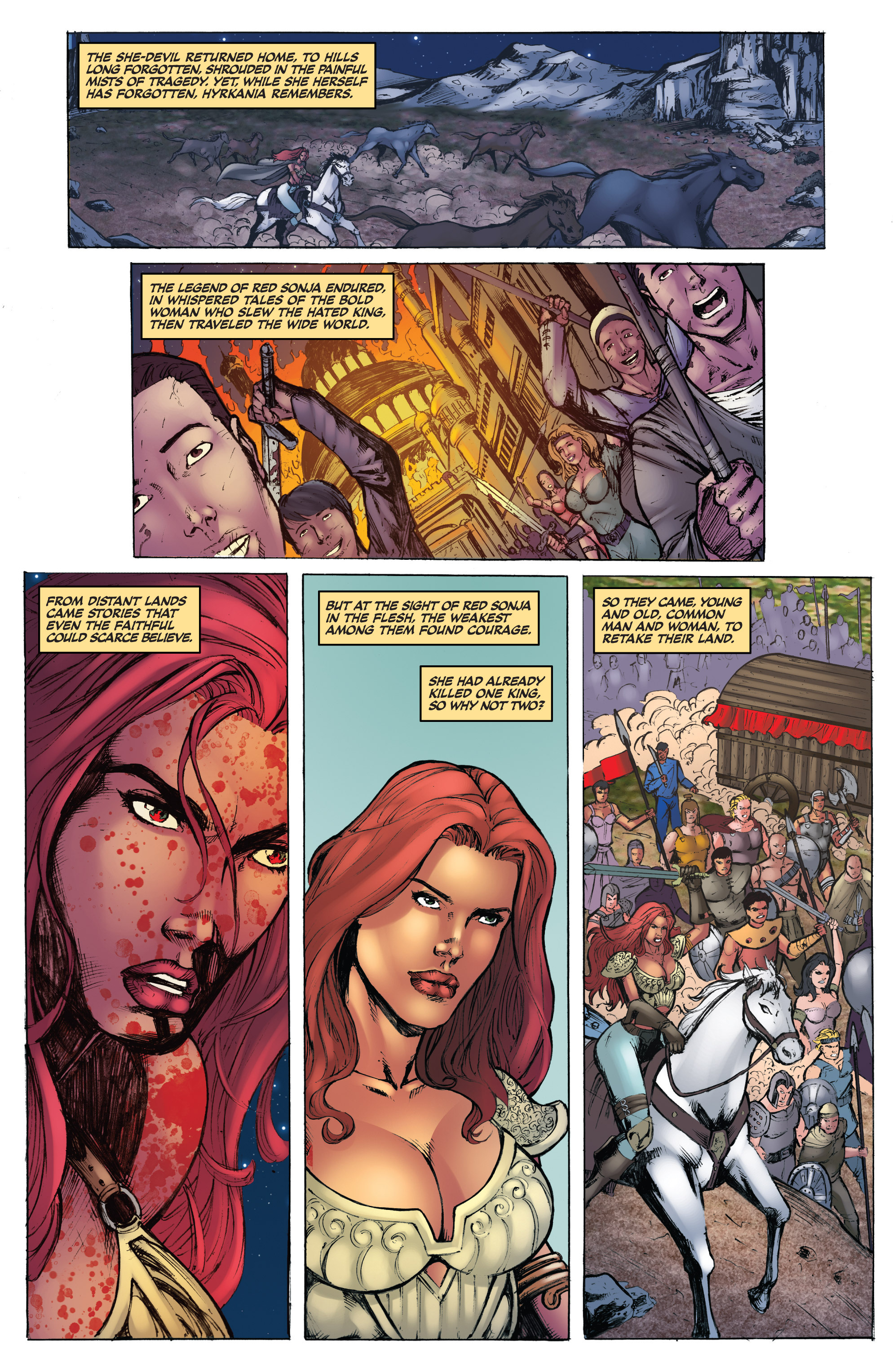 Read online Queen Sonja comic -  Issue #35 - 3