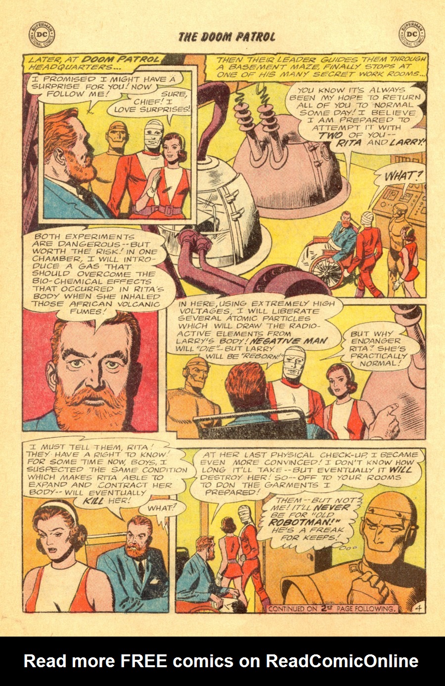 Read online Doom Patrol (1964) comic -  Issue #95 - 6