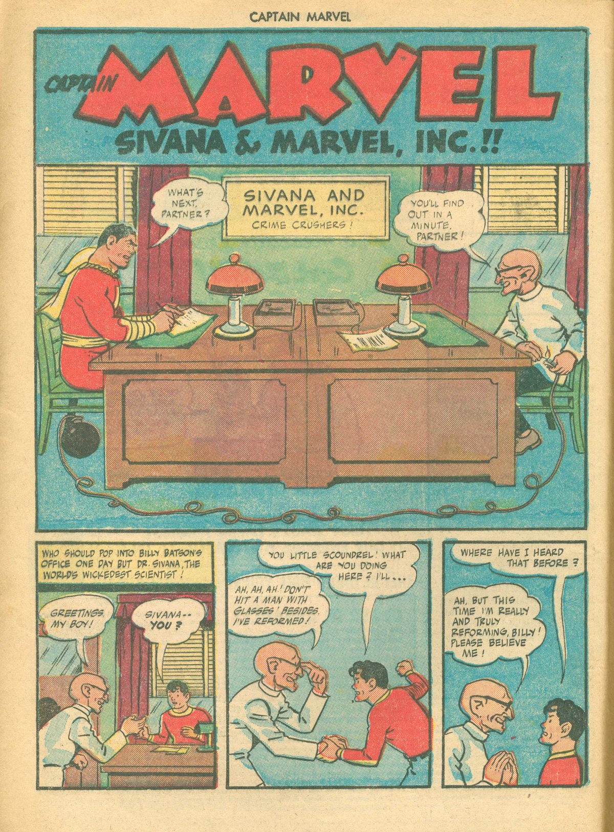 Read online Captain Marvel Adventures comic -  Issue #48 - 4