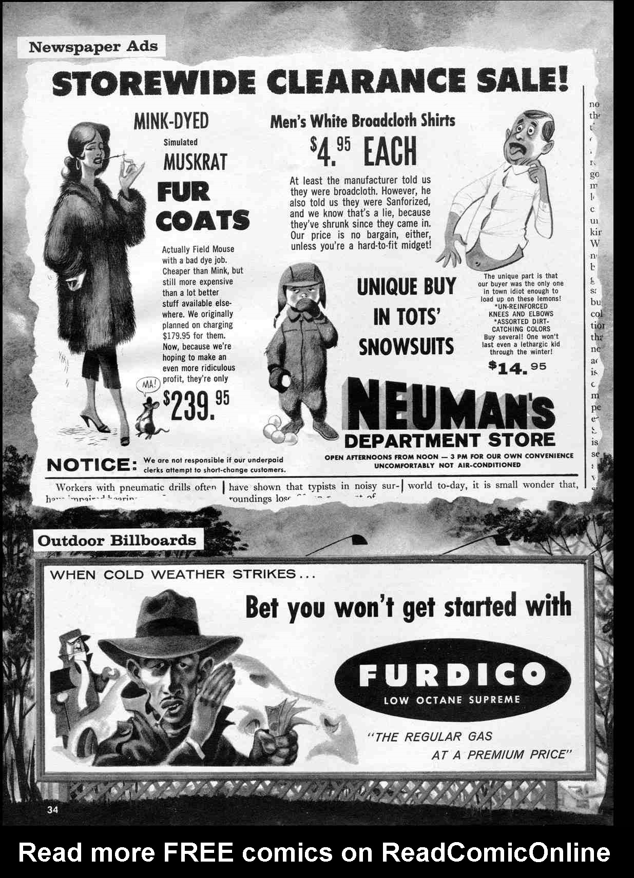 Read online MAD comic -  Issue #56 - 36