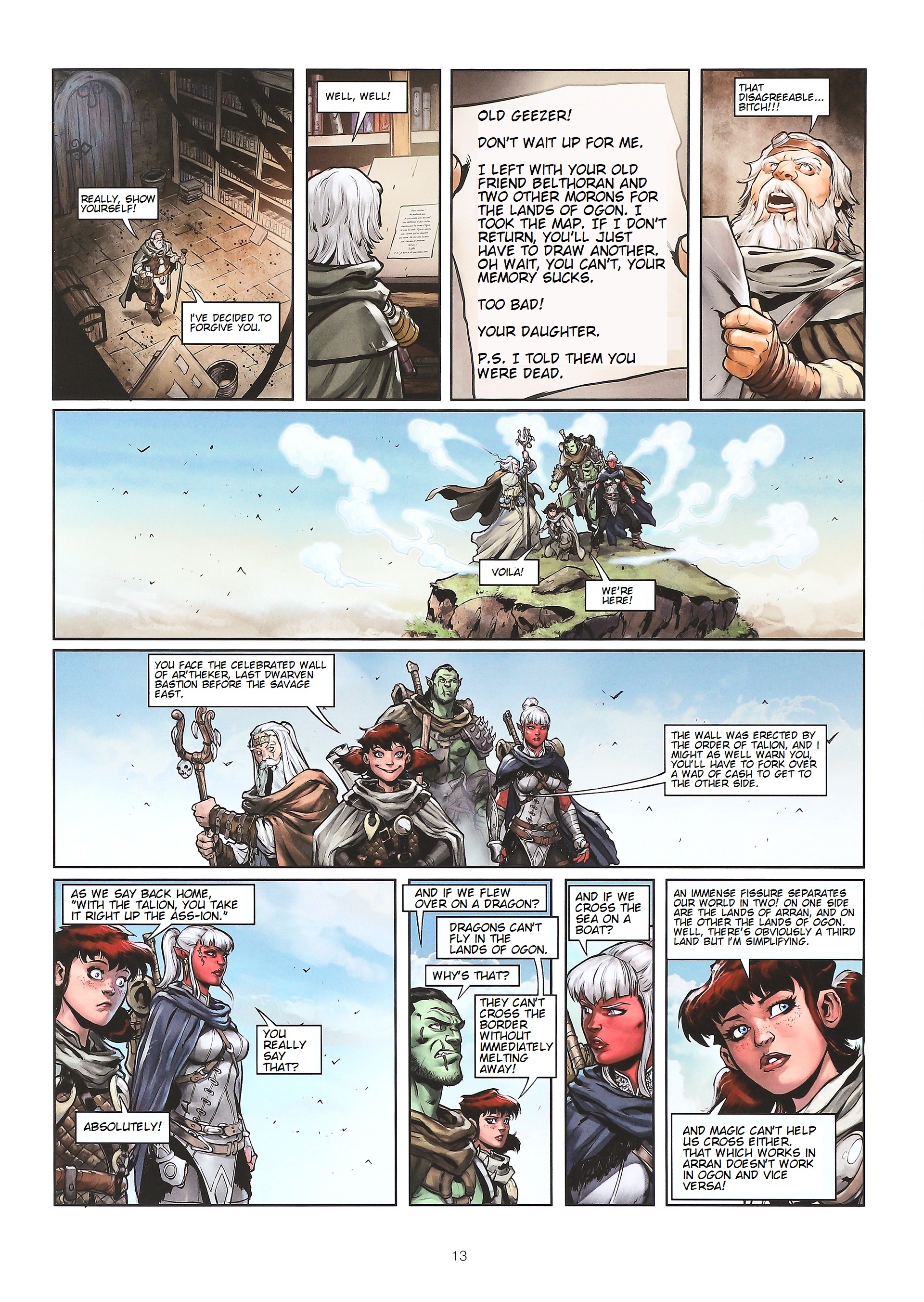 Read online Elves comic -  Issue #29 - 14