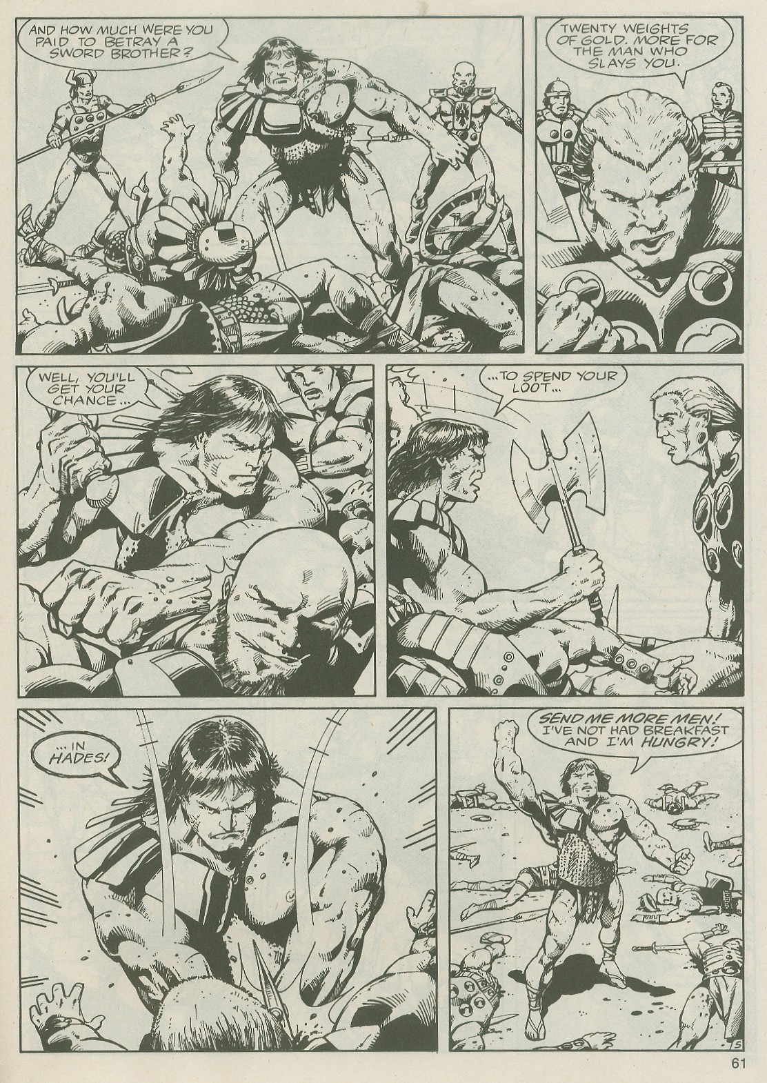 Read online The Savage Sword Of Conan comic -  Issue #122 - 61