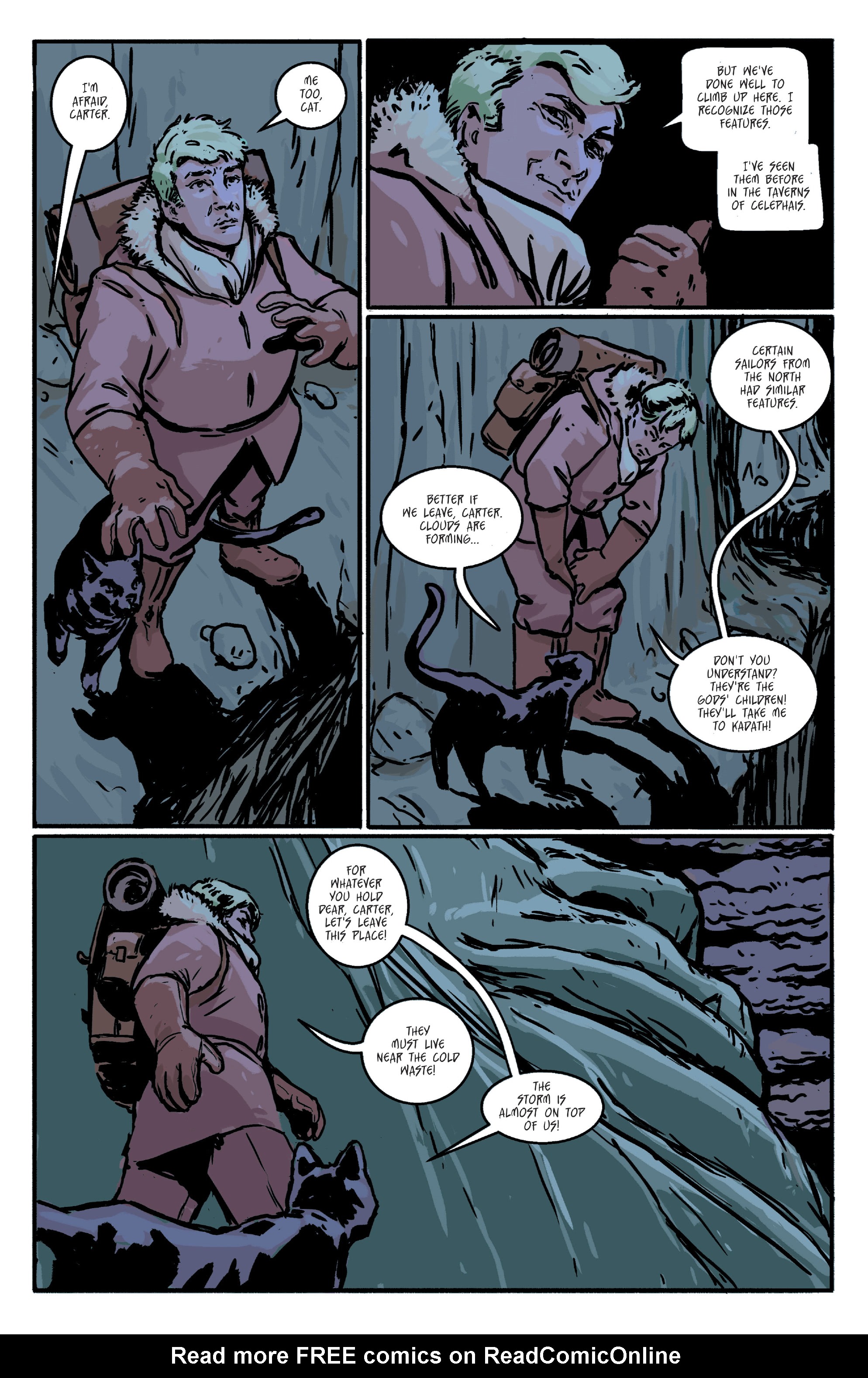 Read online Lovecraft Unknown Kadath comic -  Issue #2 - 23