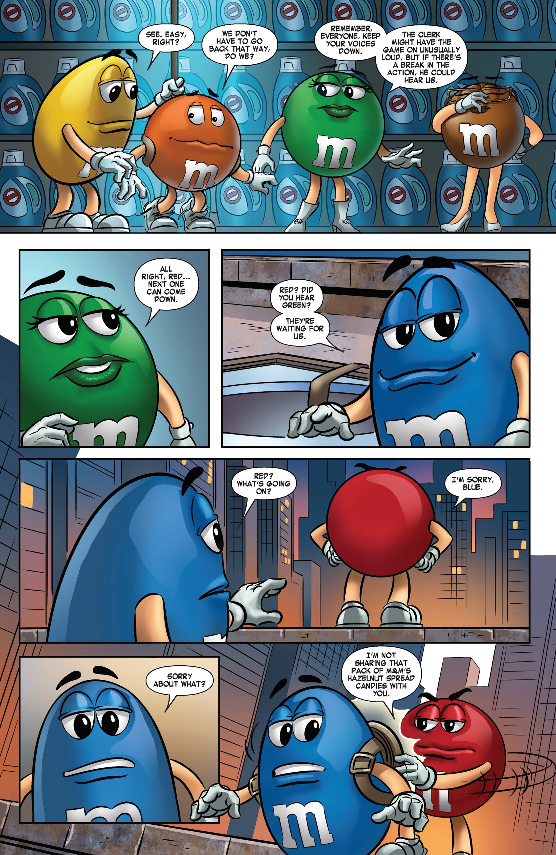 Read online M&M's Issue comic -  Issue # Full - 8