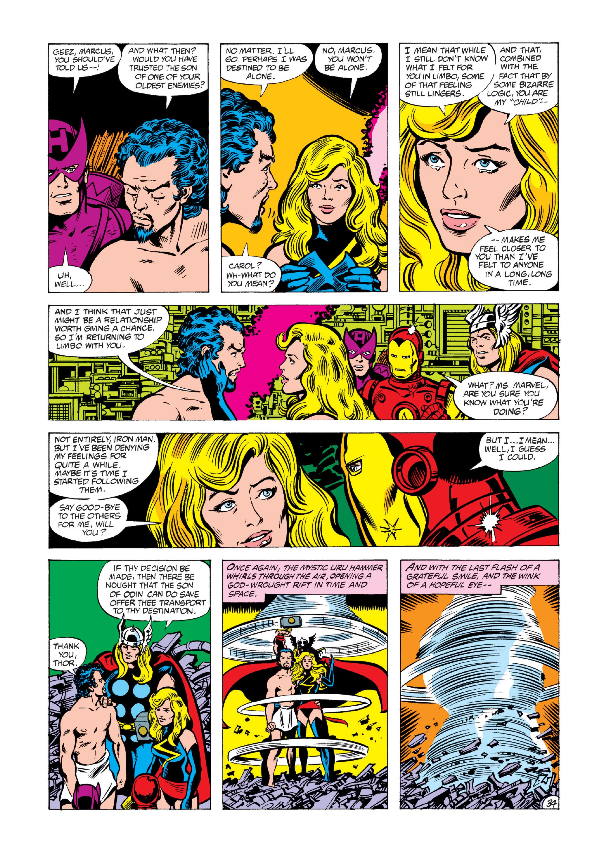 Read online Marvel Masterworks: The Avengers comic -  Issue # TPB 19 (Part 3) - 44