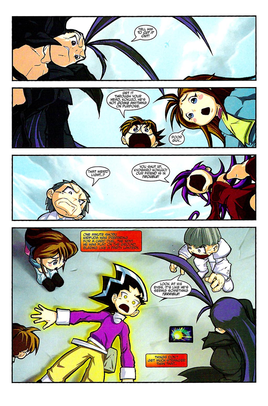 Read online Duel Masters comic -  Issue #3 - 2