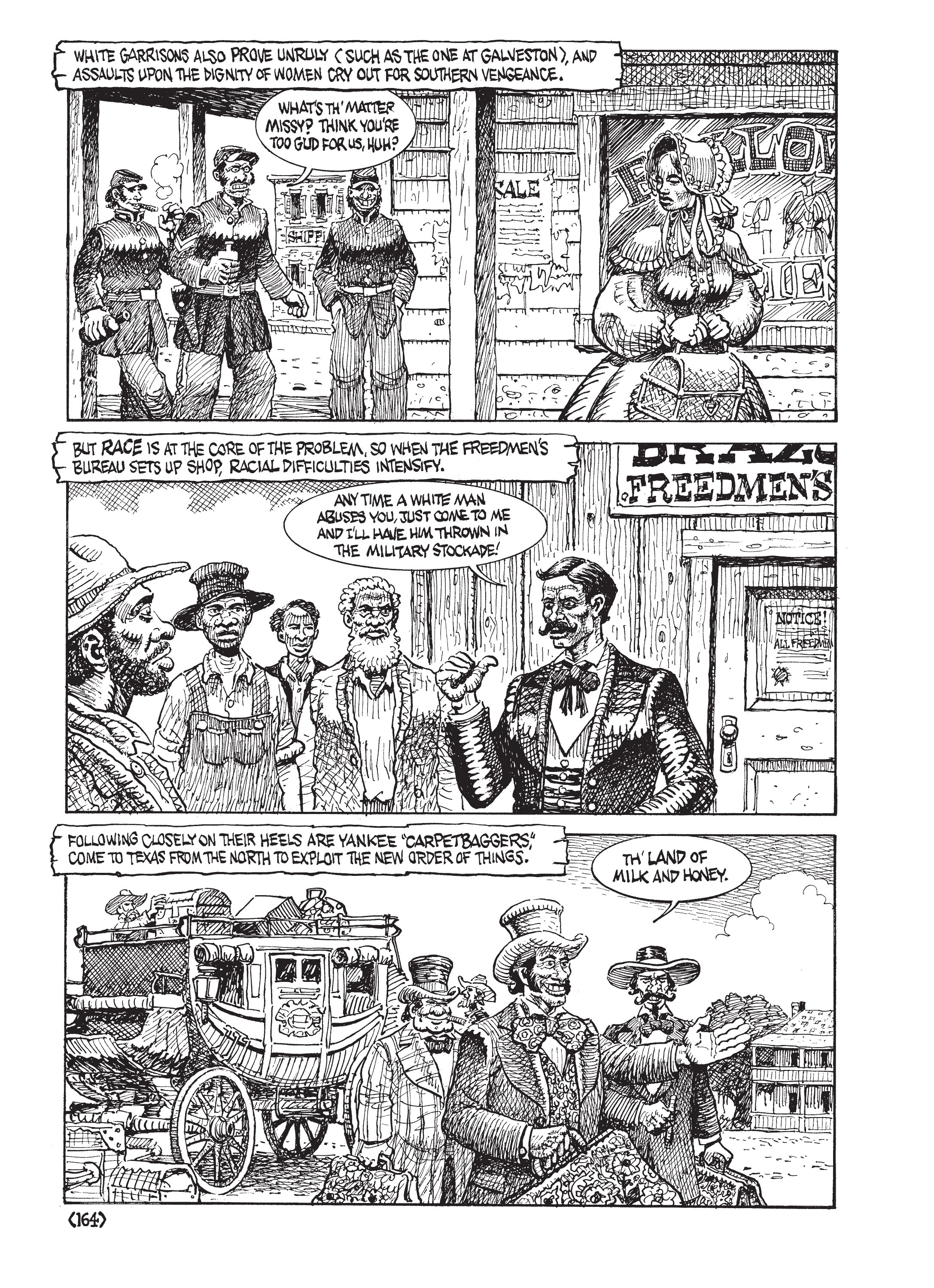 Read online Jack Jackson's American History: Los Tejanos and Lost Cause comic -  Issue # TPB (Part 2) - 64