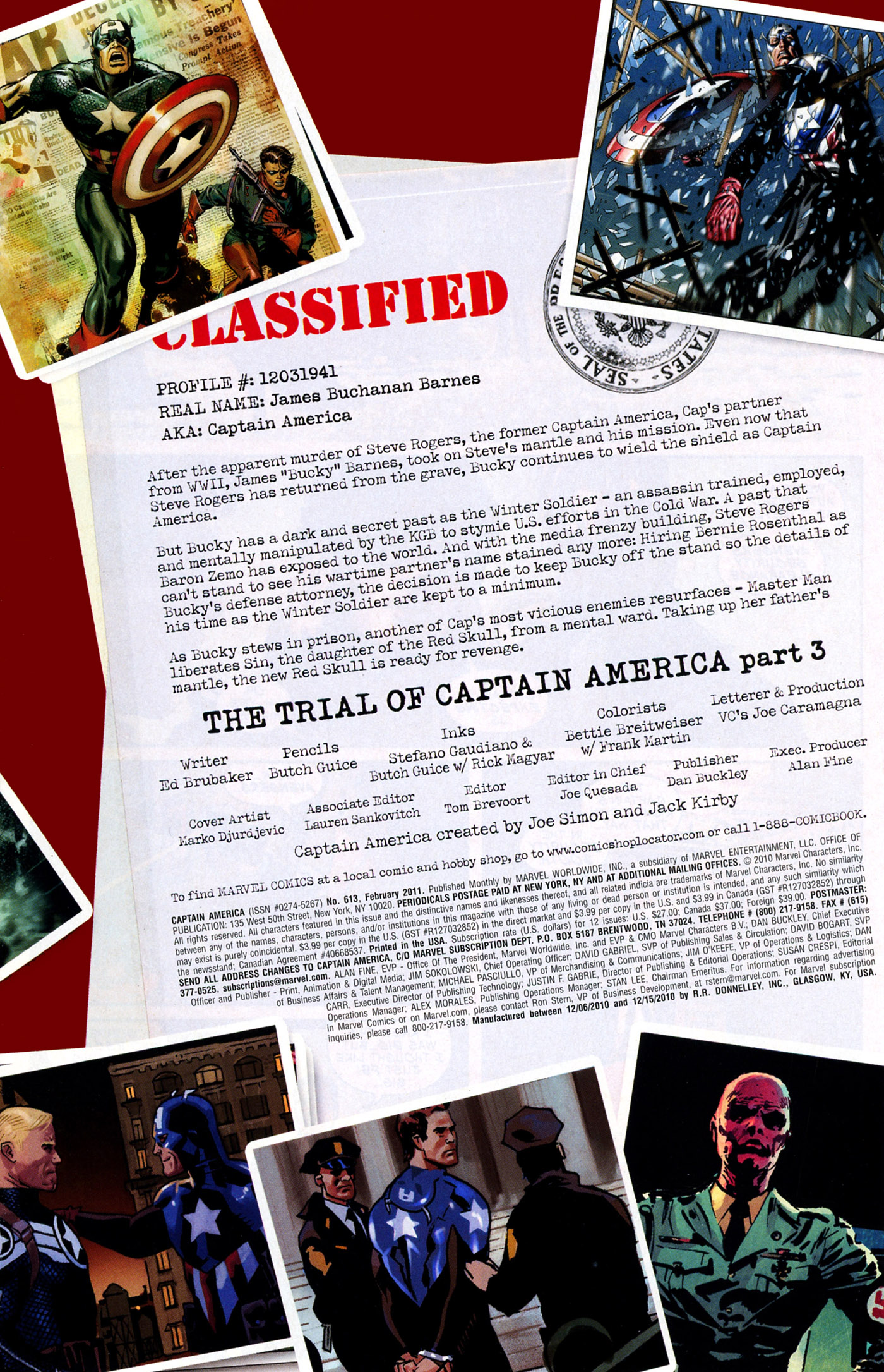 Read online Captain America (1968) comic -  Issue #613 - 2