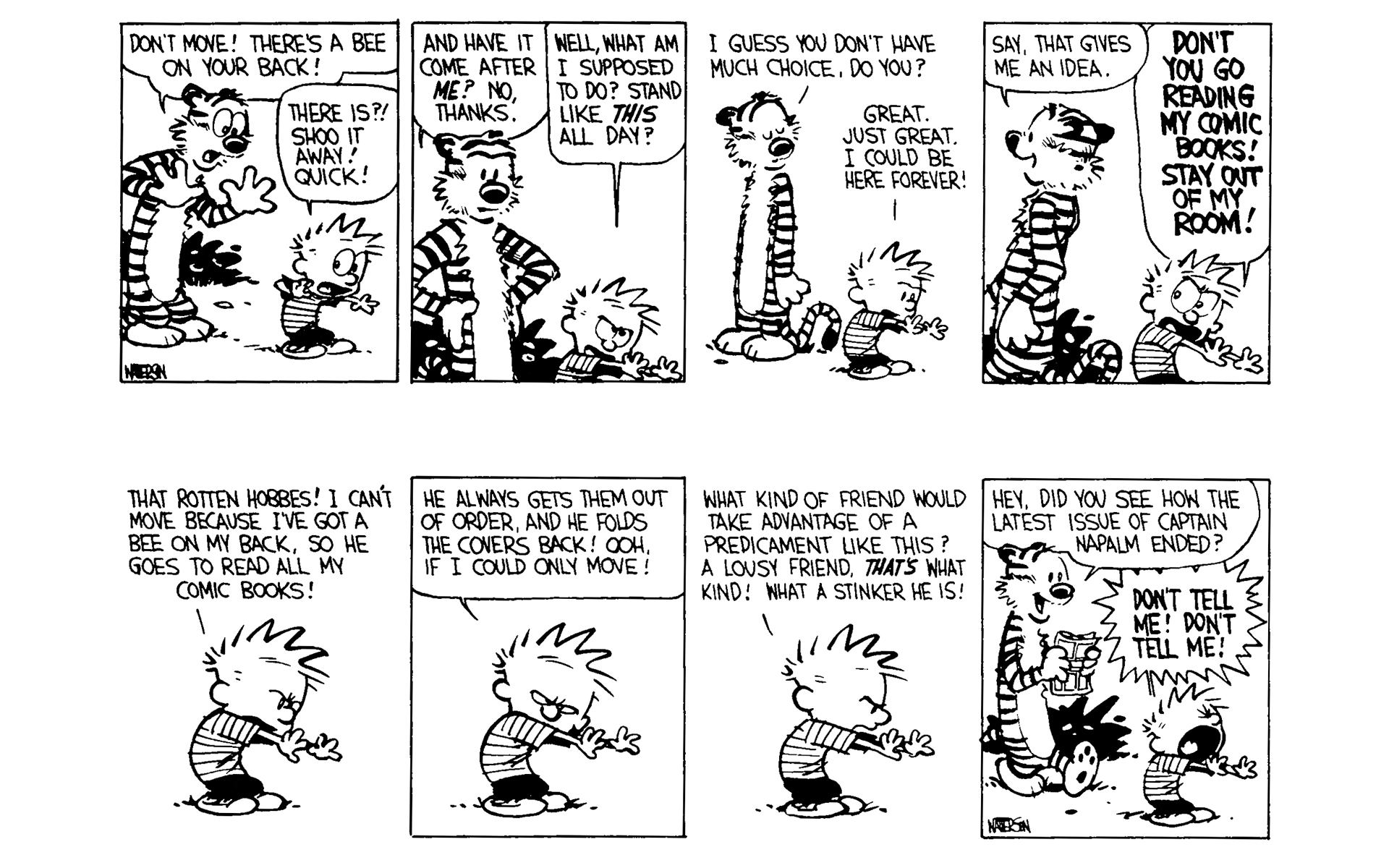 Read online Calvin and Hobbes comic -  Issue #4 - 61