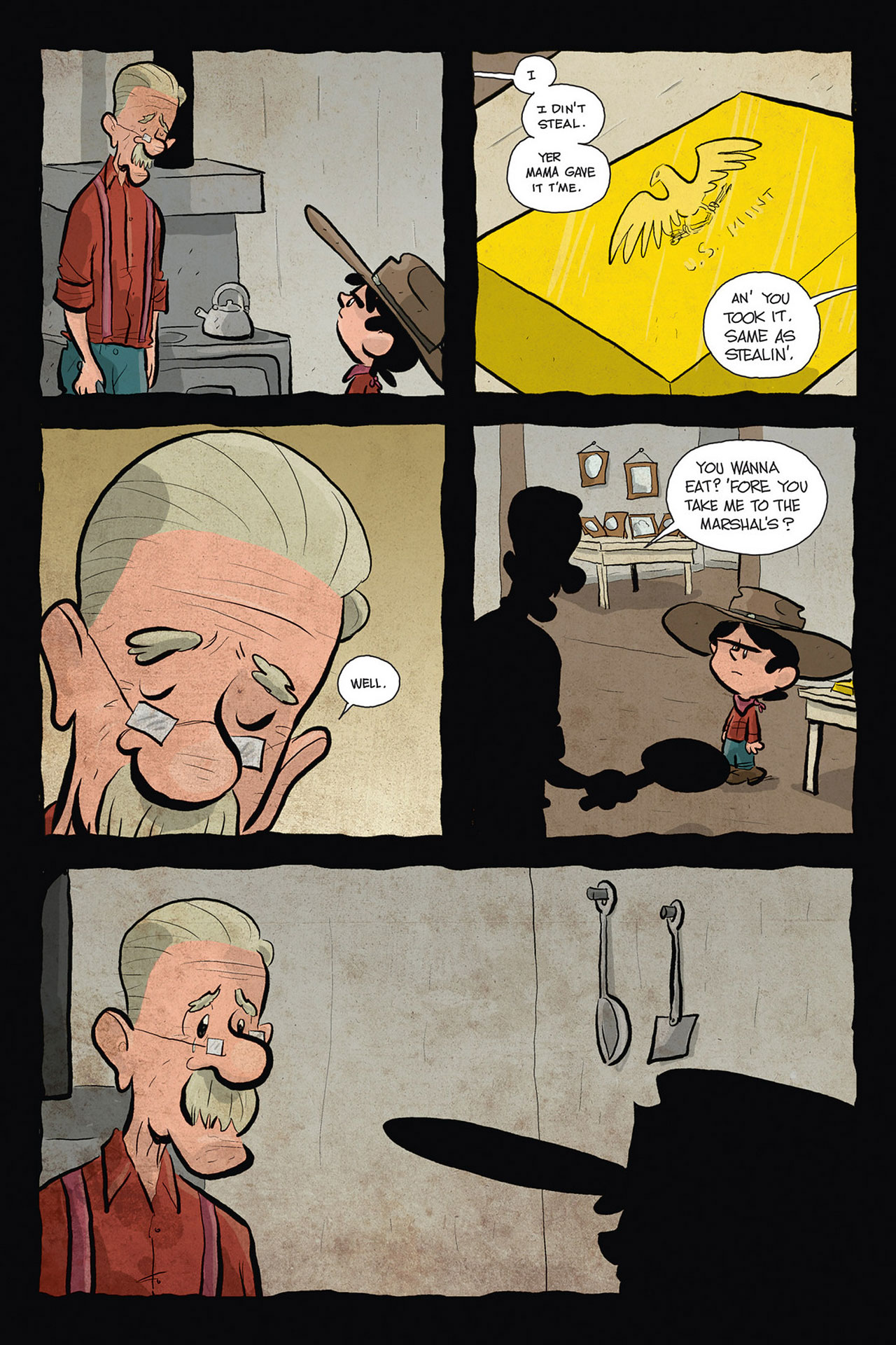 Read online Cow Boy comic -  Issue #5 - 8
