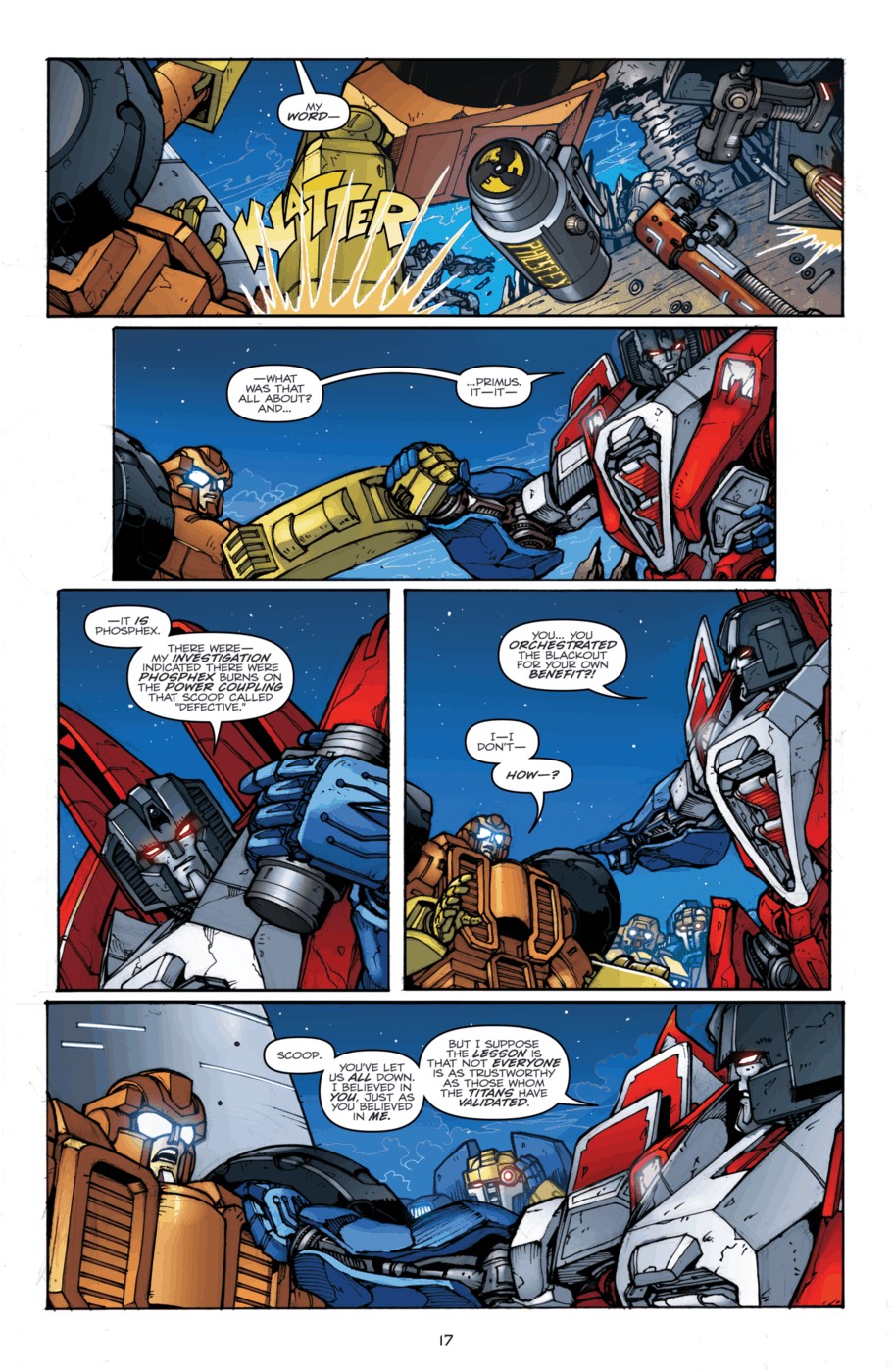 Read online Transformers: Robots In Disguise (2012) comic -  Issue #20 - 20