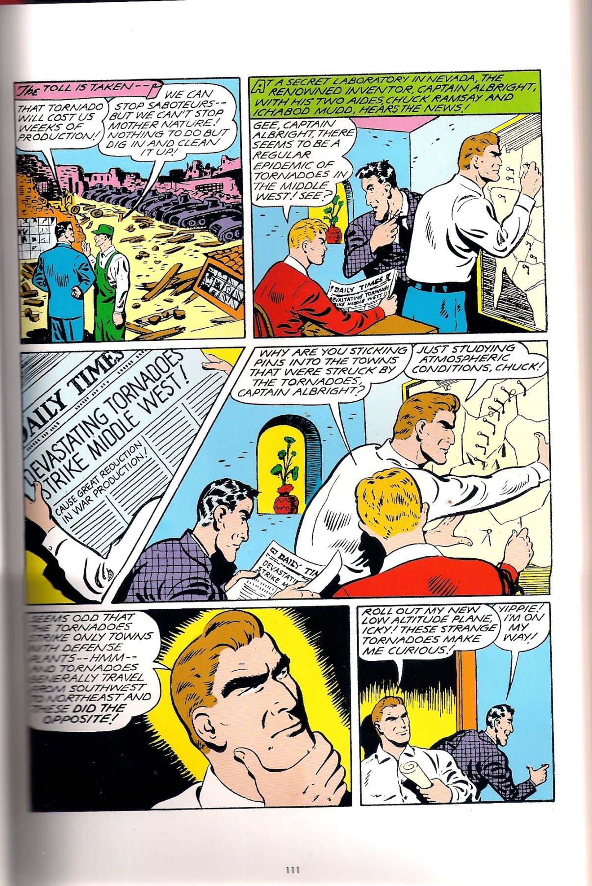 Read online Captain Midnight (1942) comic -  Issue #9 - 18