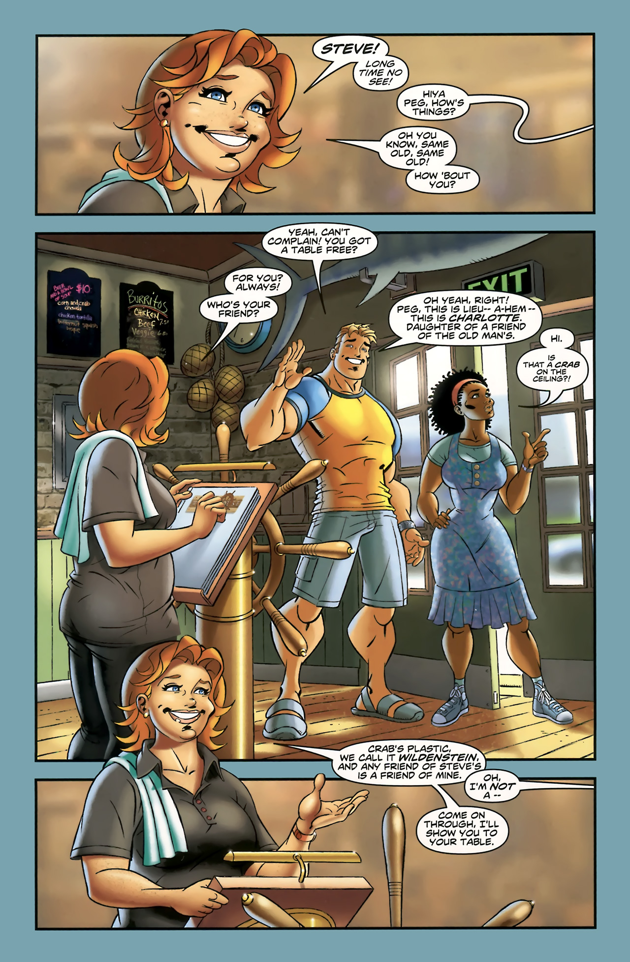 Read online Ian Churchill's Marineman comic -  Issue #2 - 10