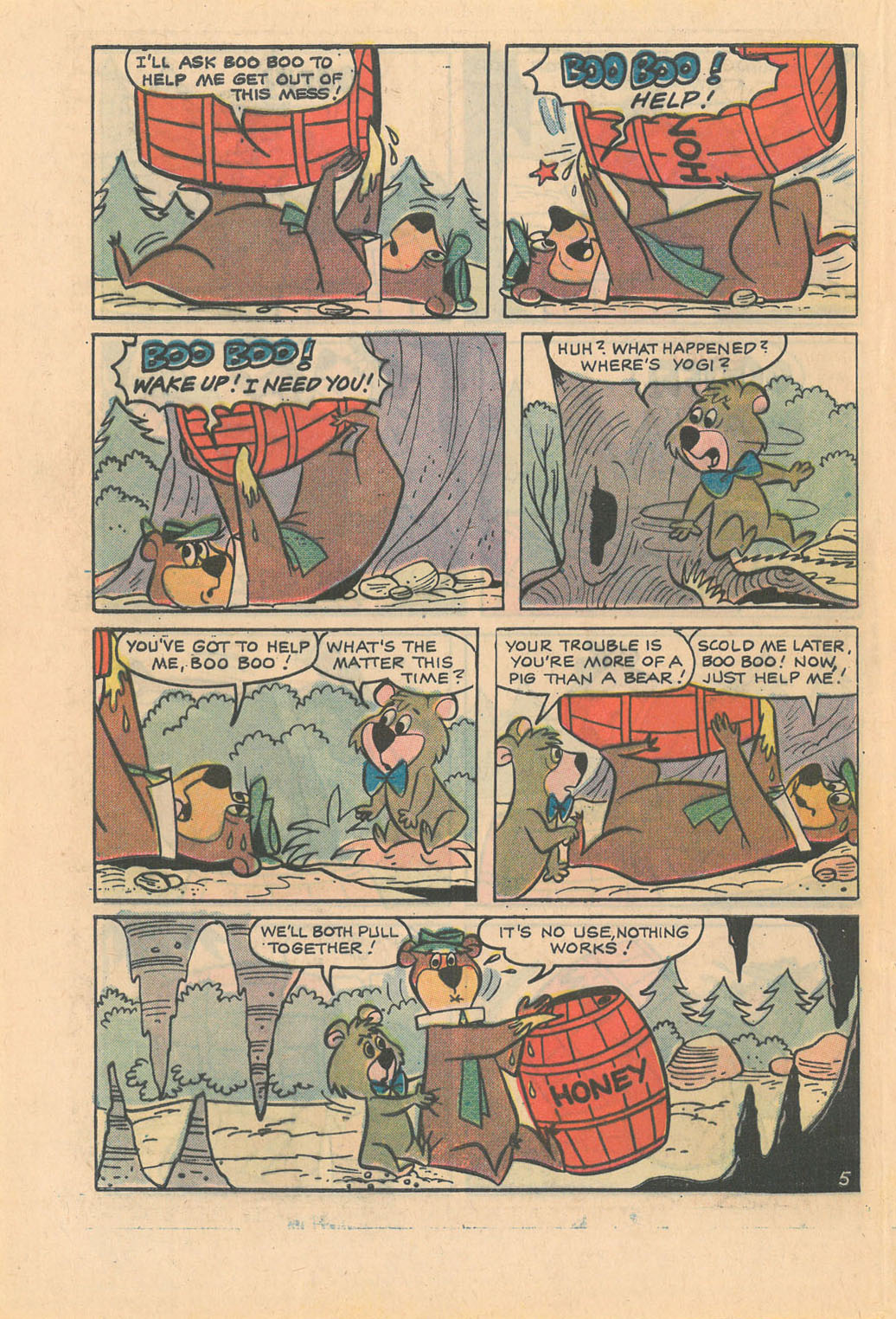 Read online Yogi Bear (1970) comic -  Issue #8 - 28