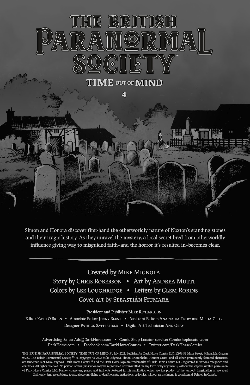 British Paranormal Society: Time Out of Mind issue 4 - Page 2