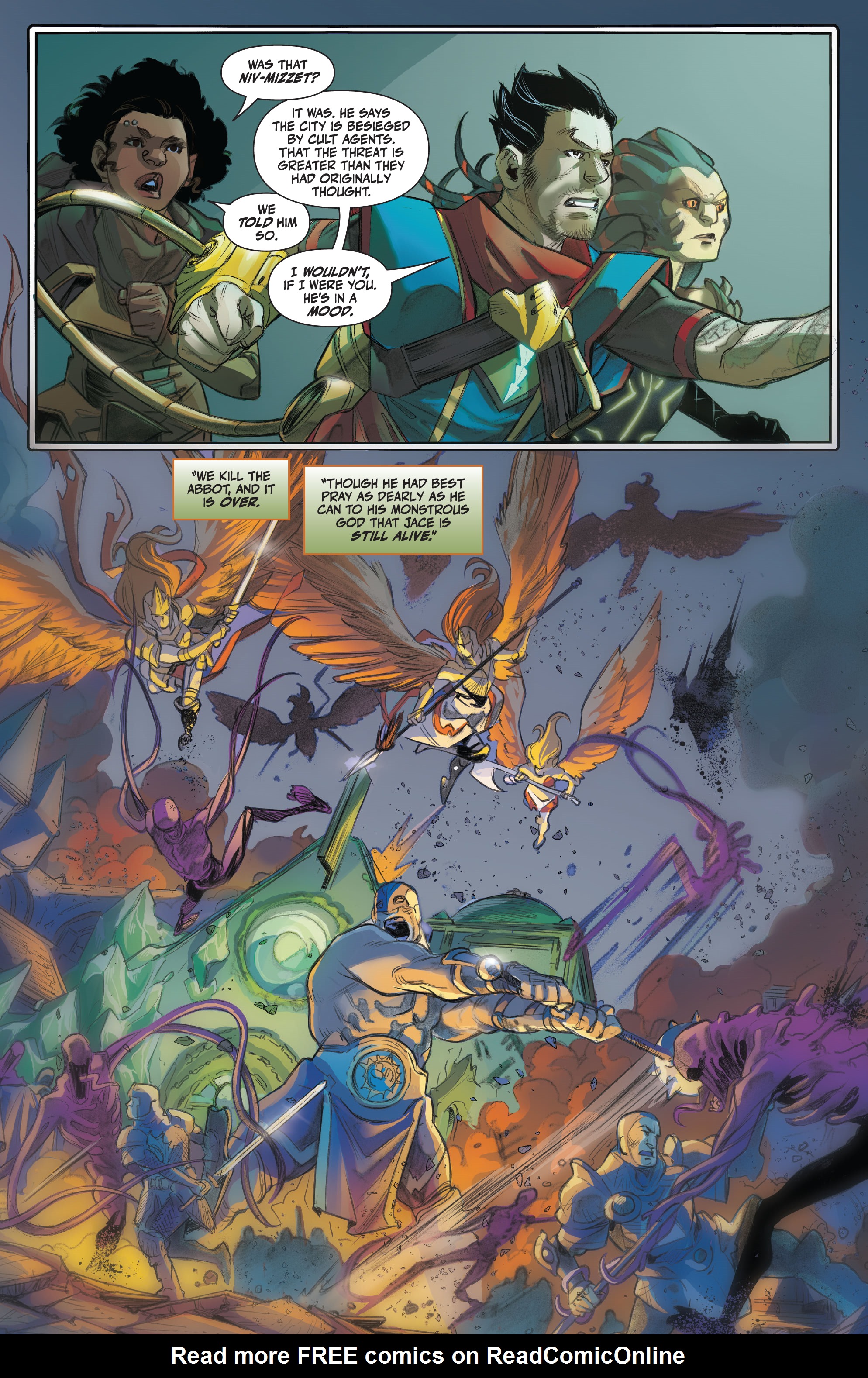 Read online Magic the Gathering (2021) comic -  Issue #7 - 14