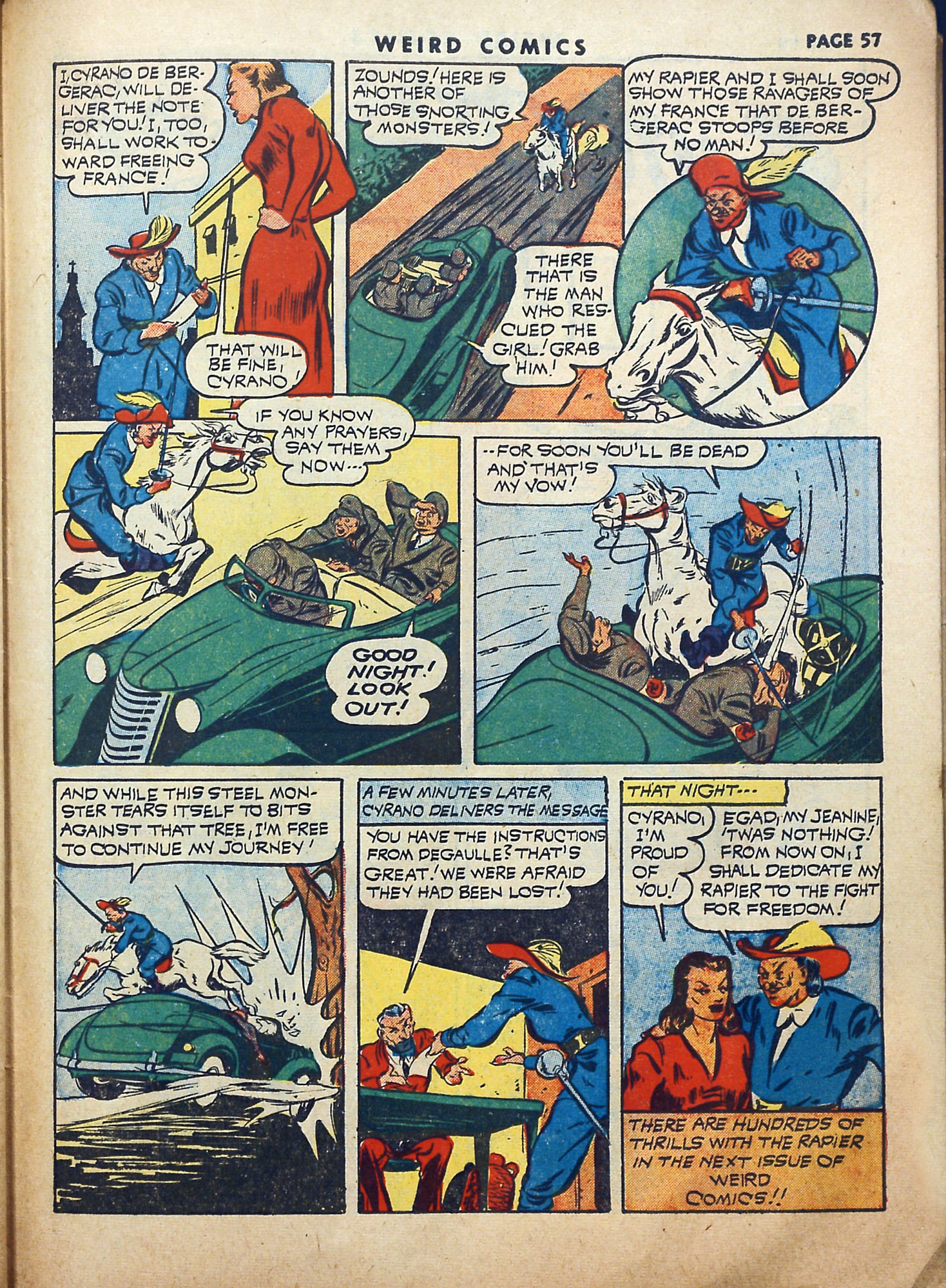 Read online Weird Comics comic -  Issue #20 - 58