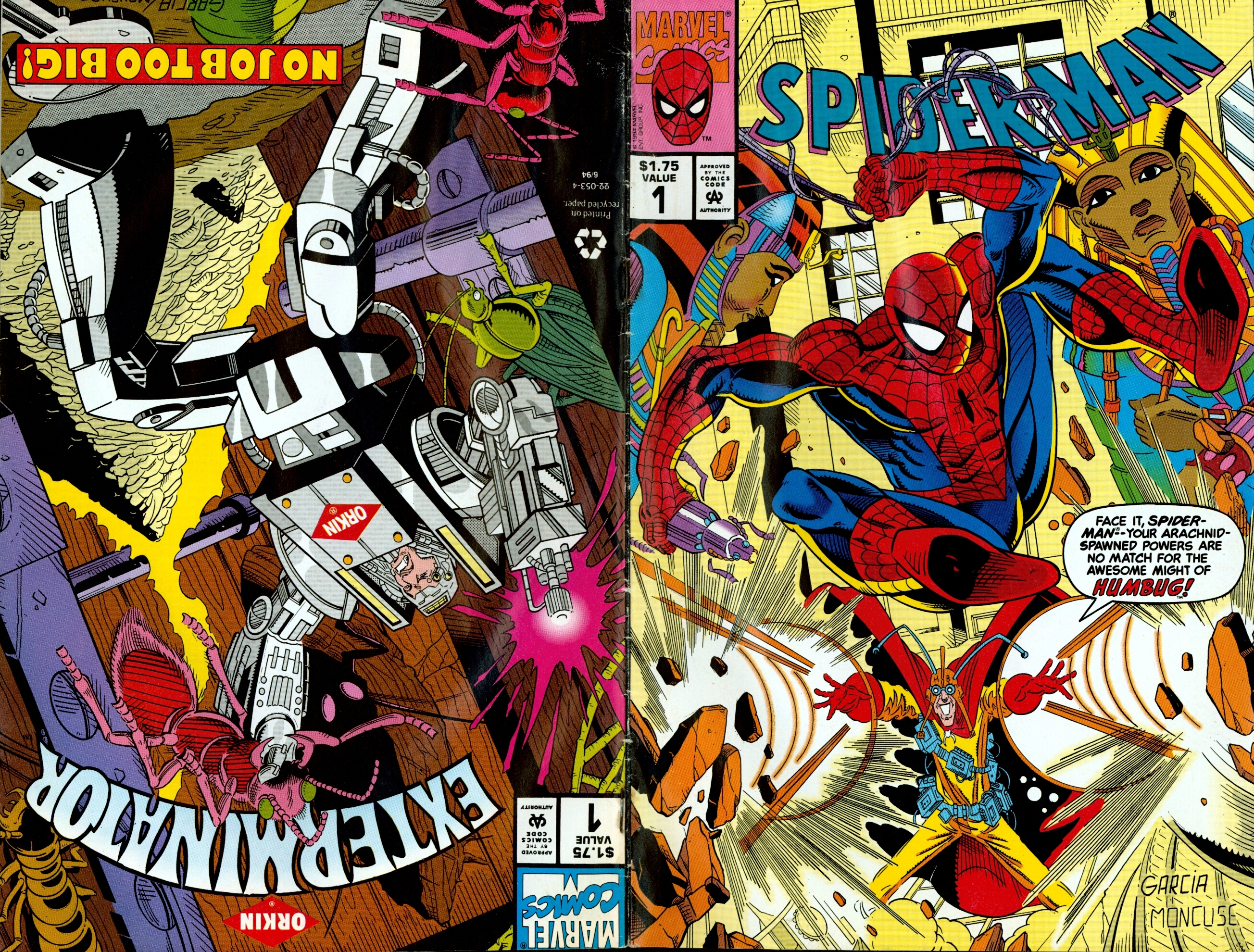 Read online Spider-Man: Bug Stops Here / The Exterminator: No Job Too Big comic -  Issue # Full - 1