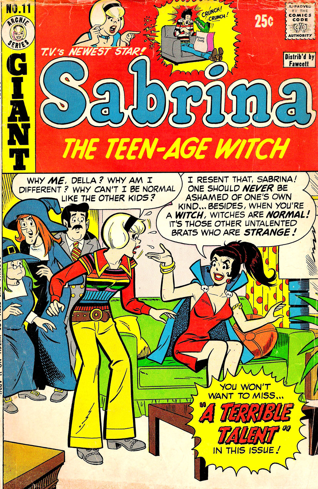 Read online Sabrina The Teenage Witch (1971) comic -  Issue #11 - 1