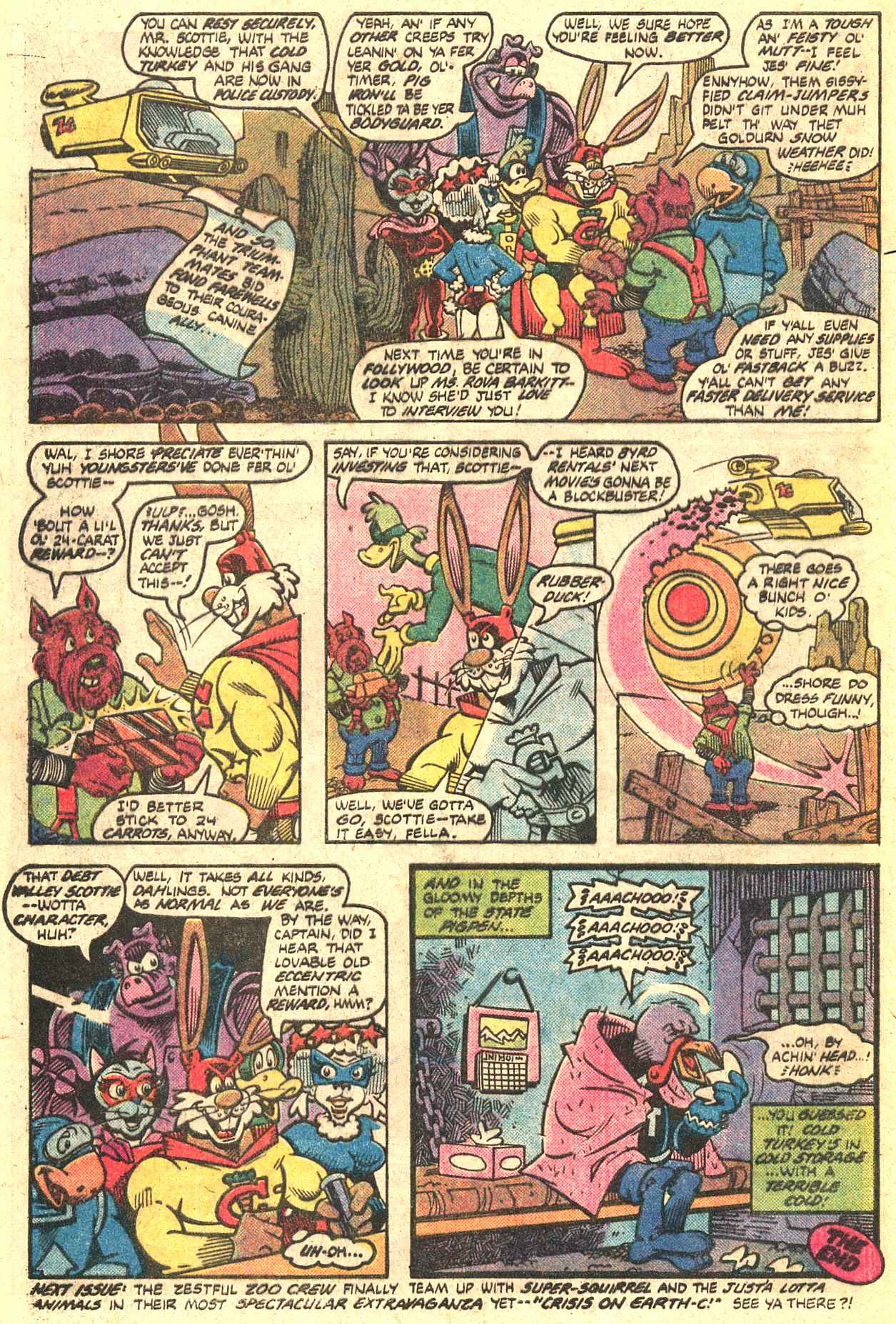 Read online Captain Carrot and His Amazing Zoo Crew! comic -  Issue #13 - 24