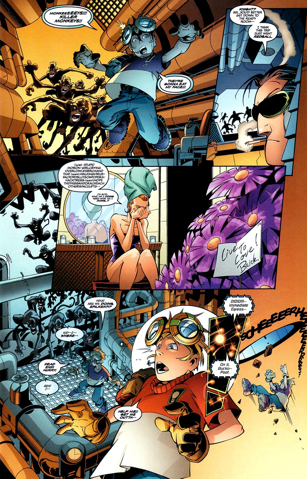 Read online M. Rex comic -  Issue #1 - 16