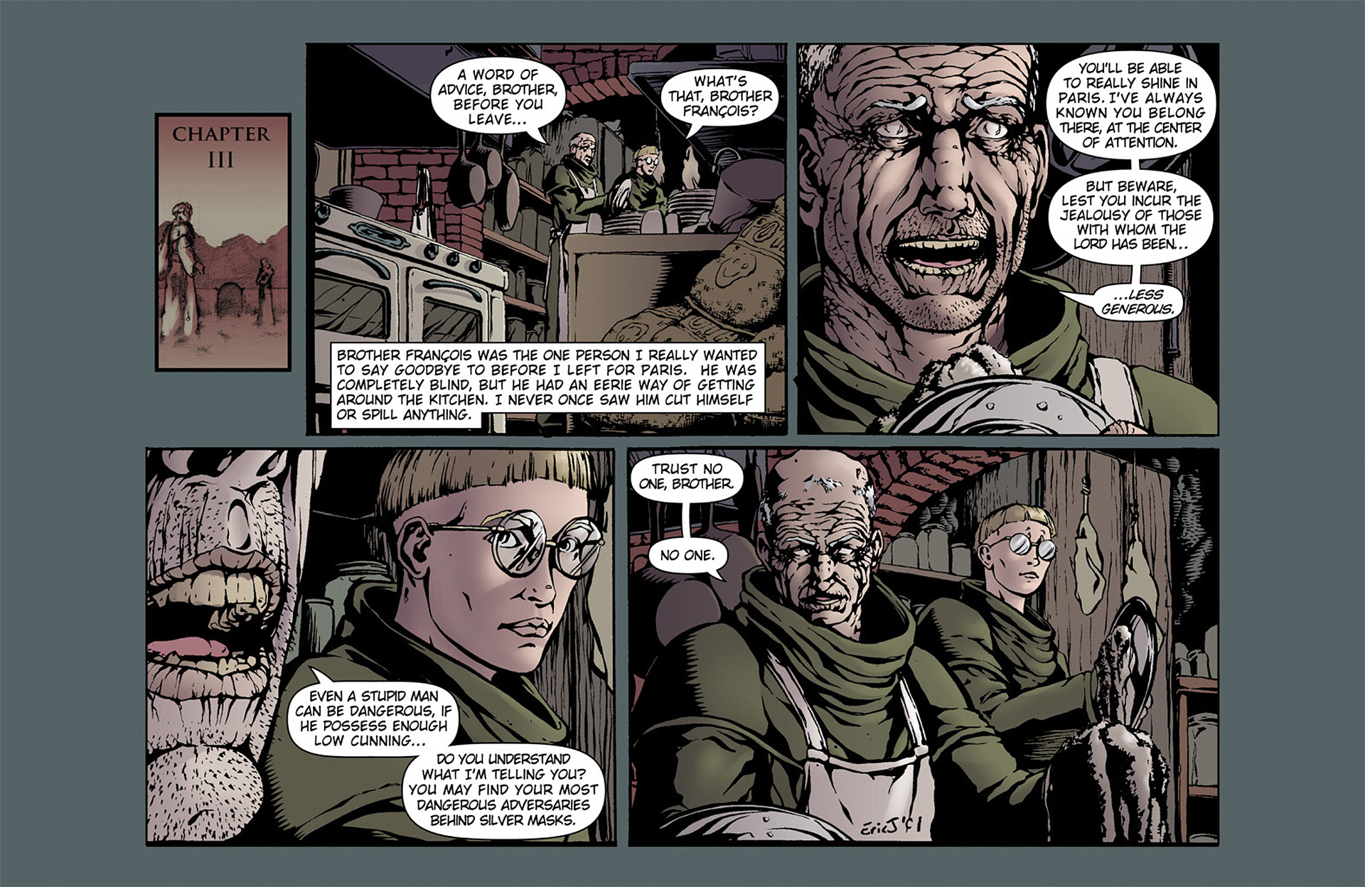 Read online Rex Mundi (2006) comic -  Issue # TPB 1 - 174