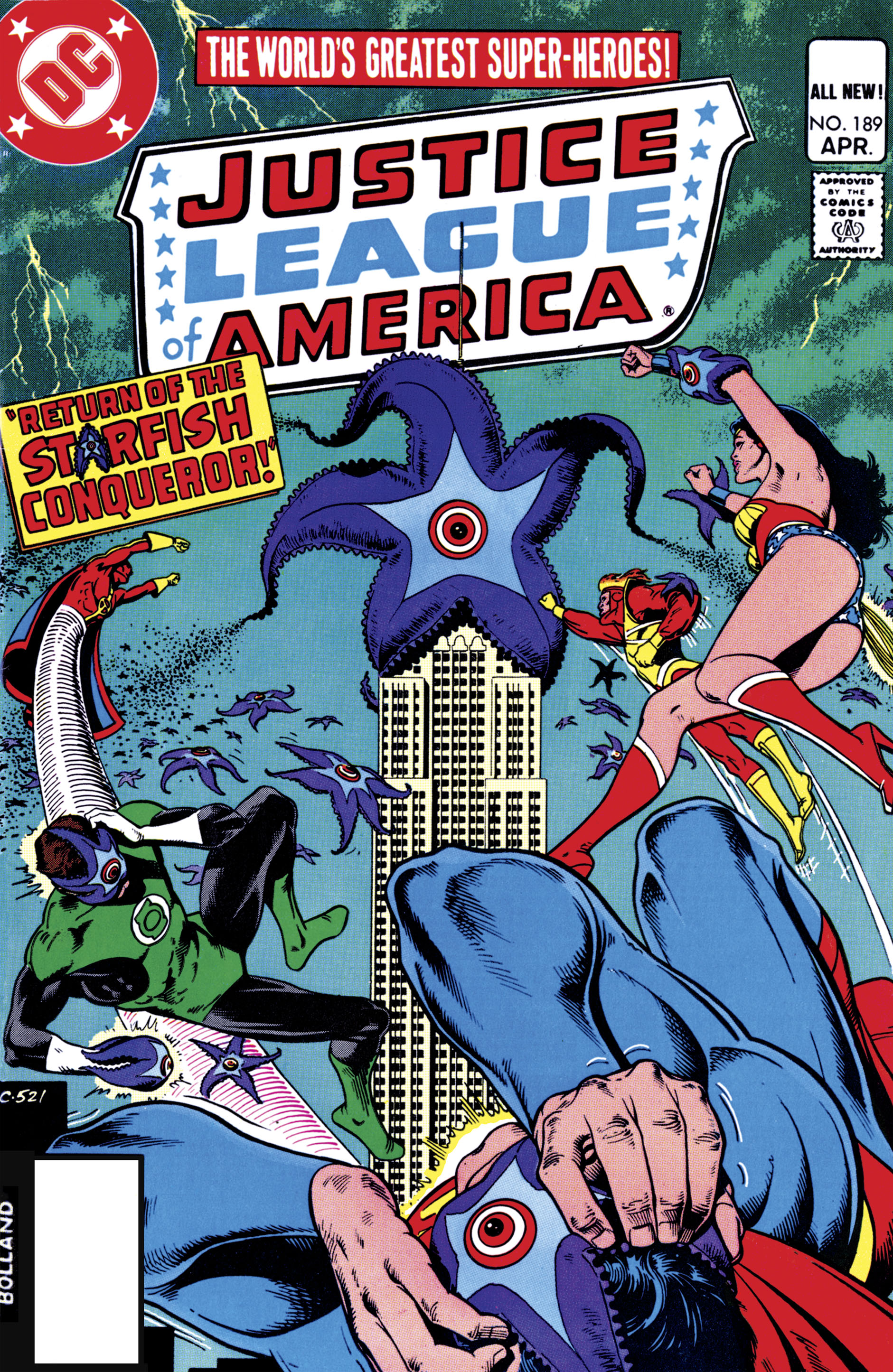 Read online Justice League of America (1960) comic -  Issue #189 - 1