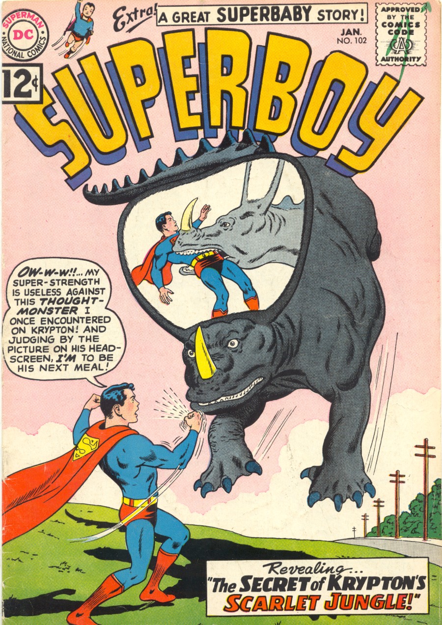 Read online Superboy (1949) comic -  Issue #102 - 1