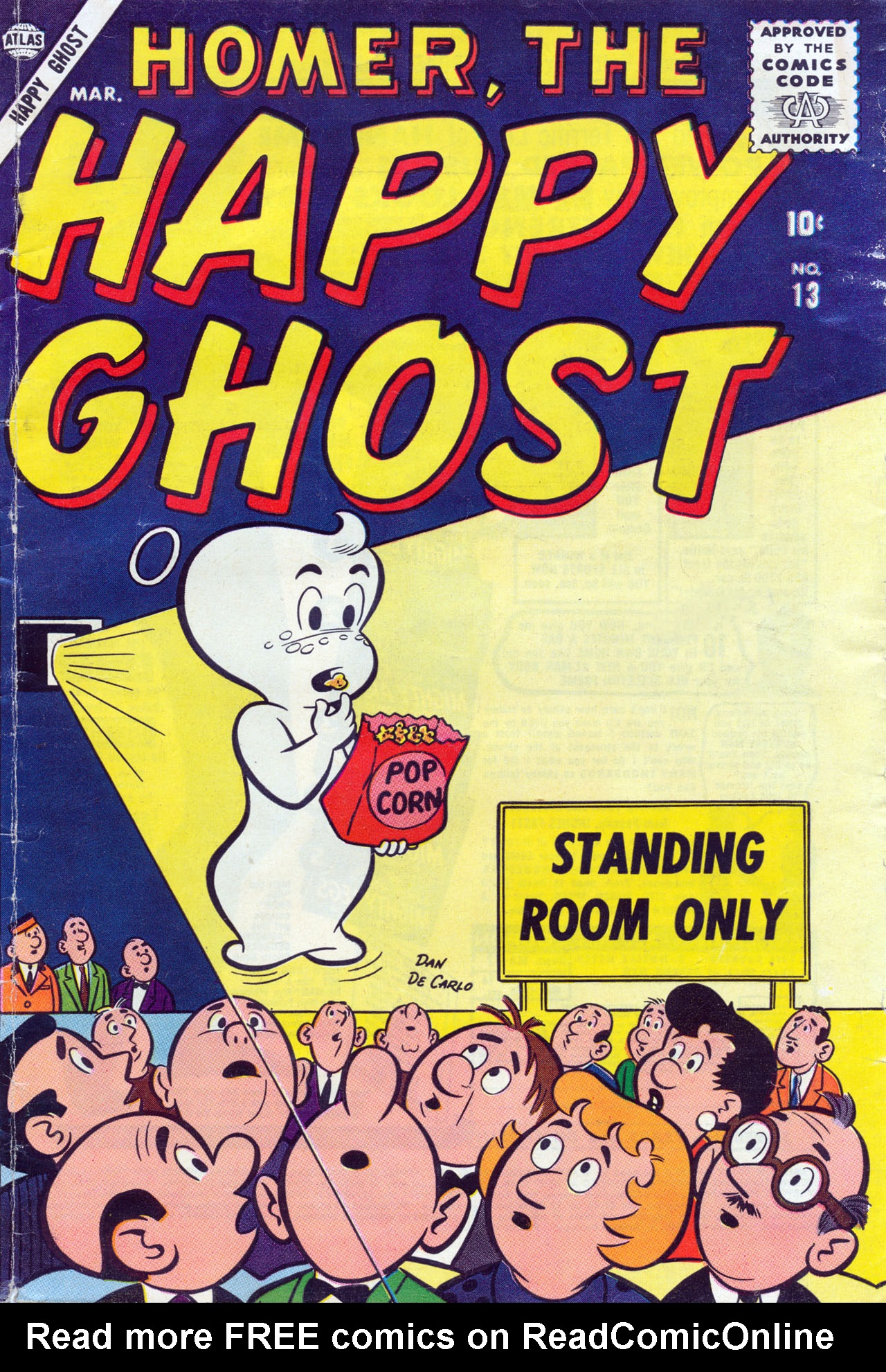 Read online Homer, the Happy Ghost comic -  Issue #13 - 1