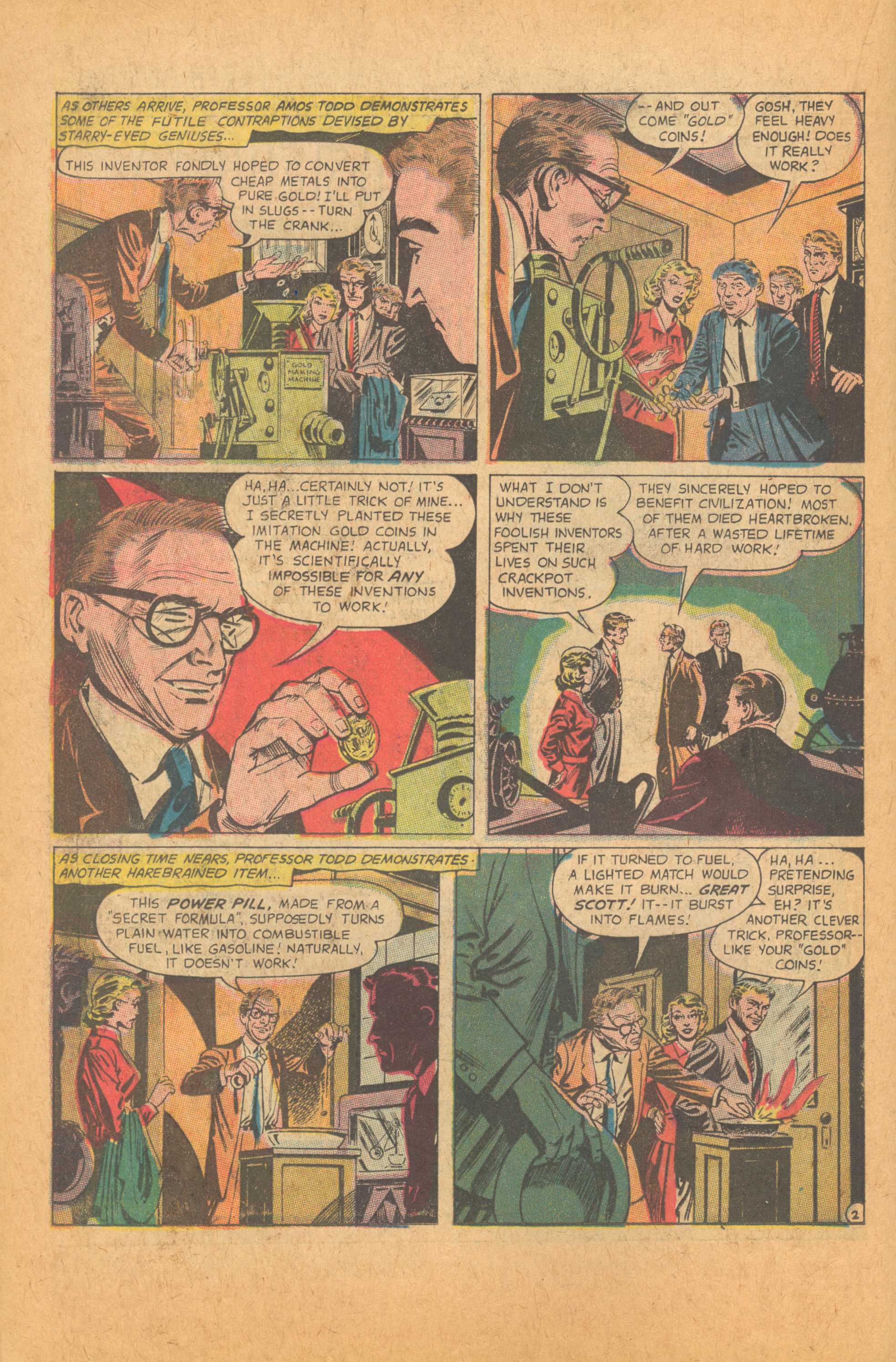 Read online House of Mystery (1951) comic -  Issue #174 - 18