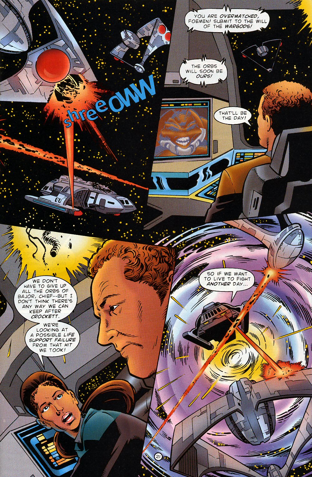 Read online Star Trek: Deep Space Nine (1993) comic -  Issue #23 - 25
