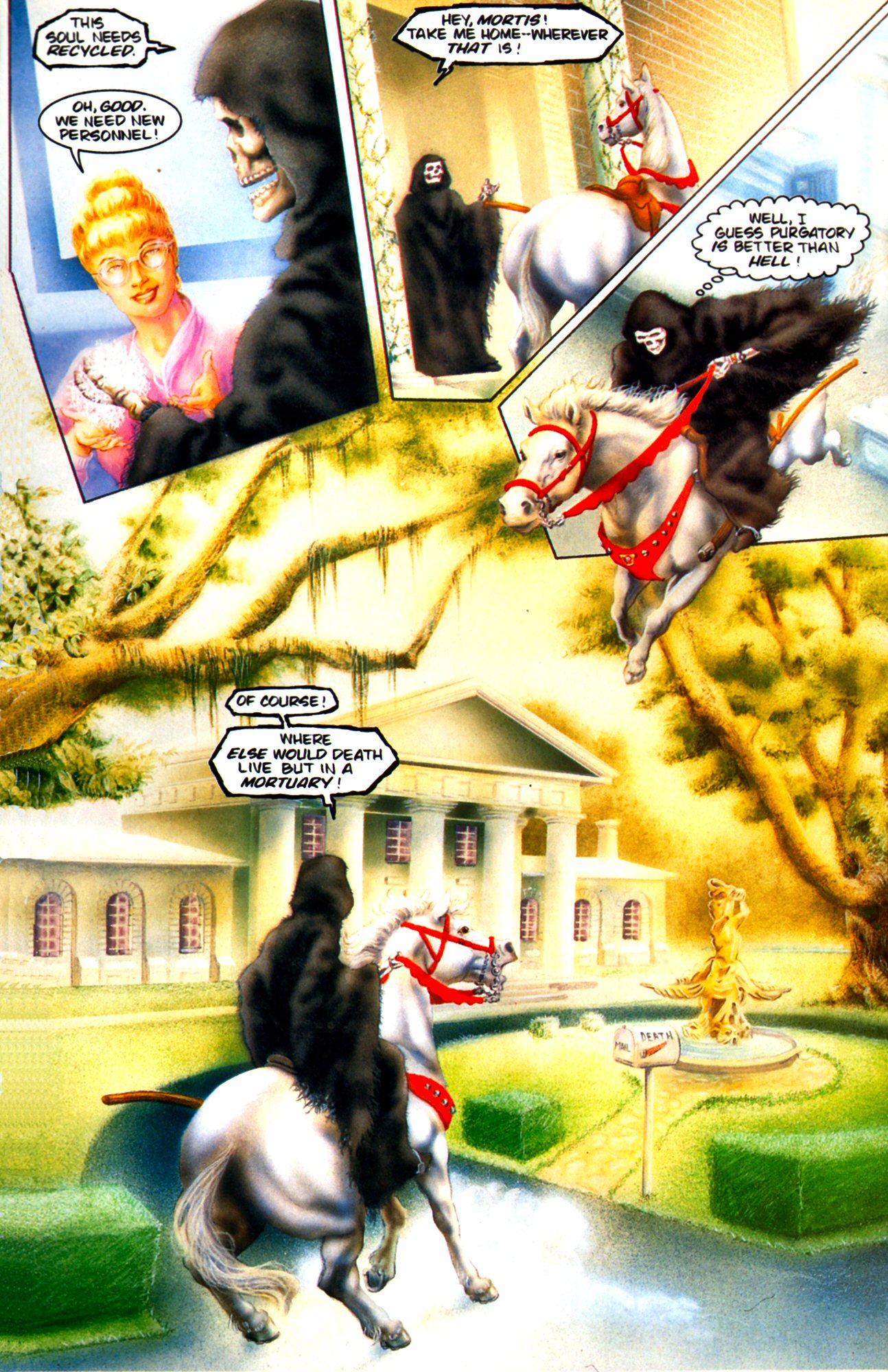 Read online Piers Anthony's Incarnations of Immortality: On A Pale Horse comic -  Issue #2 - 39