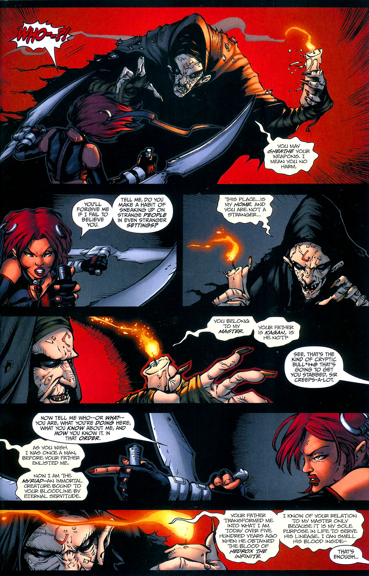Read online BloodRayne: Plague of Dreams comic -  Issue #2 - 12