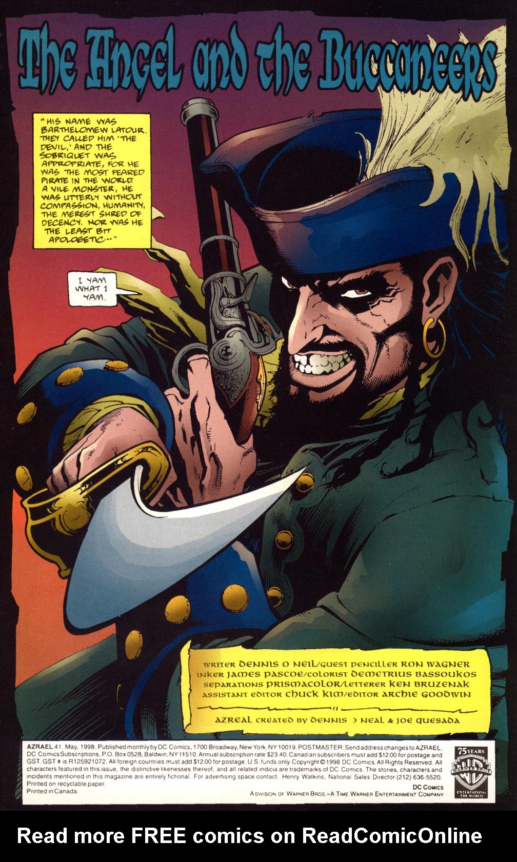 Read online Azrael (1995) comic -  Issue #41 - 2