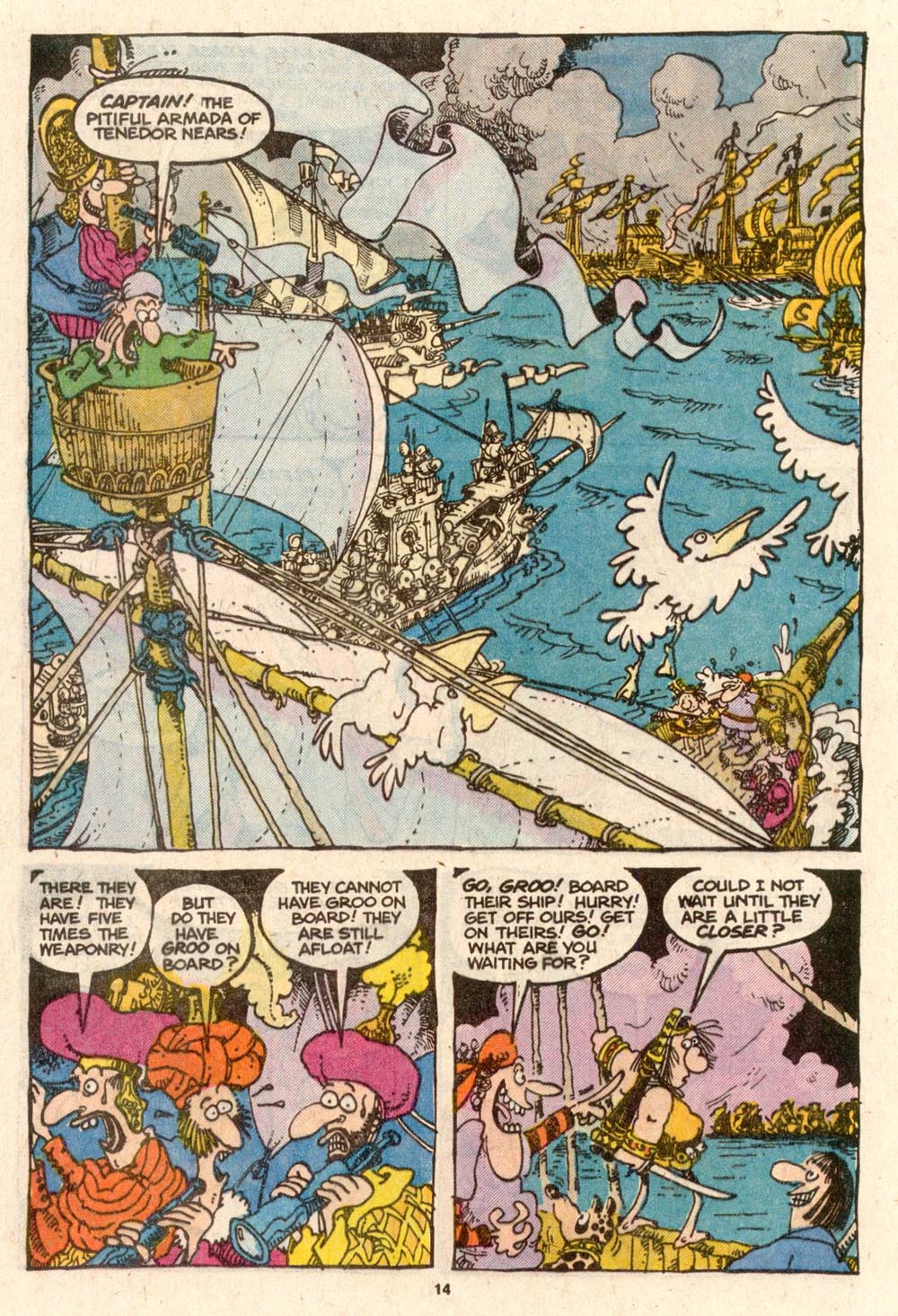 Read online Sergio Aragonés Groo the Wanderer comic -  Issue #54 - 14