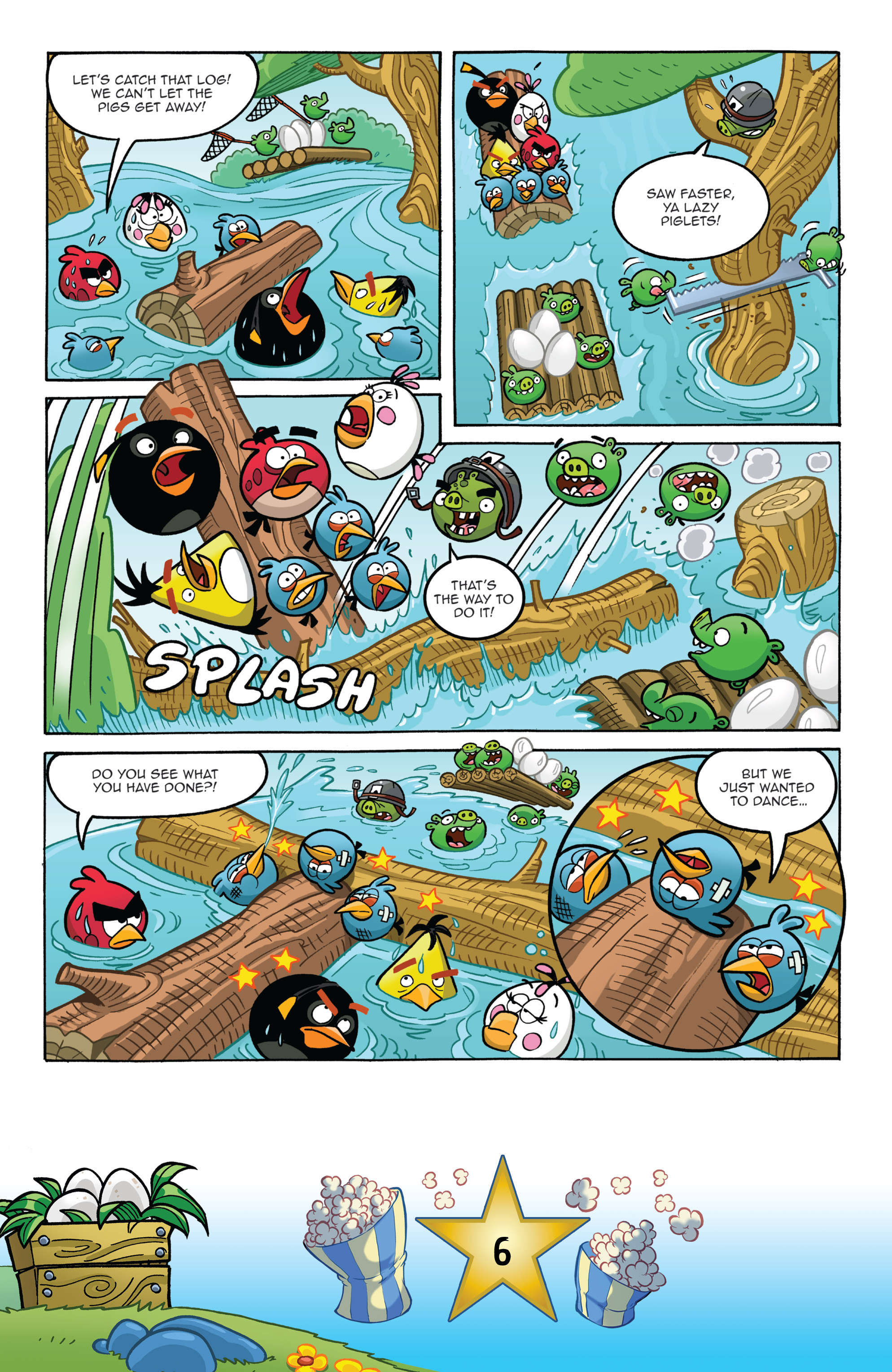Read online Angry Birds Comics (2016) comic -  Issue #5 - 8