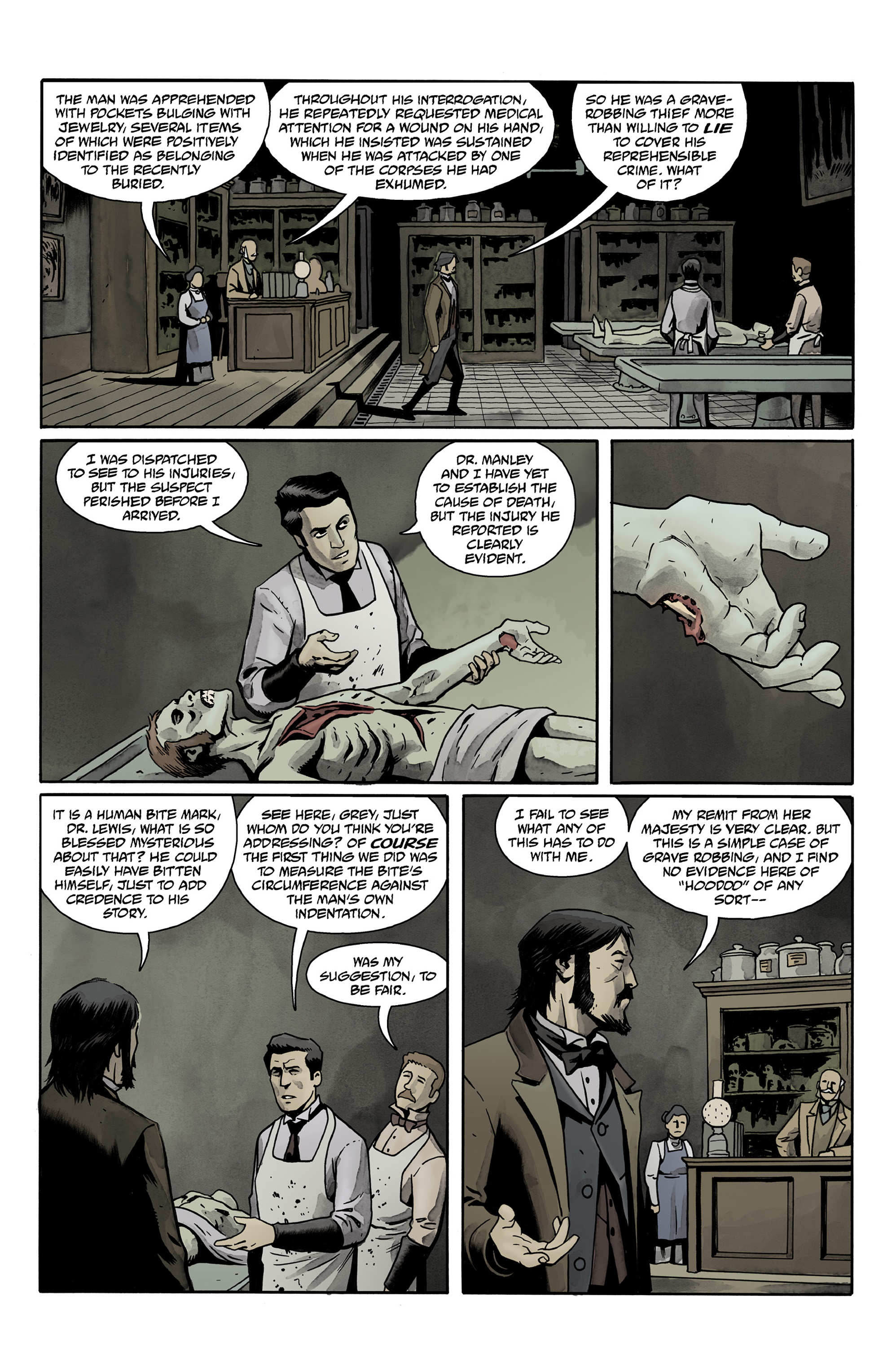Read online Witchfinder: City of the Dead comic -  Issue #1 - 9