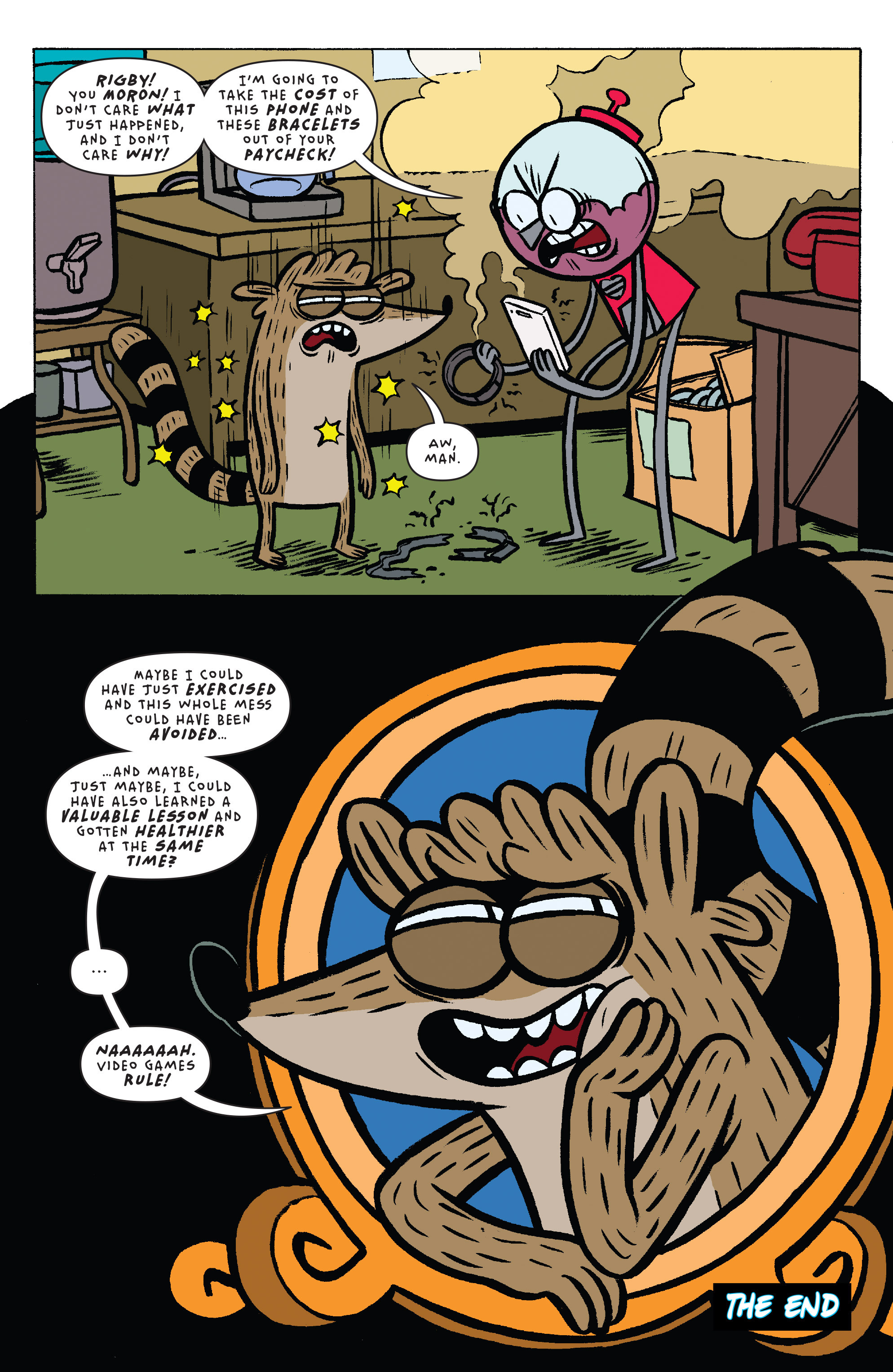 Read online Regular Show comic -  Issue #25 - 18