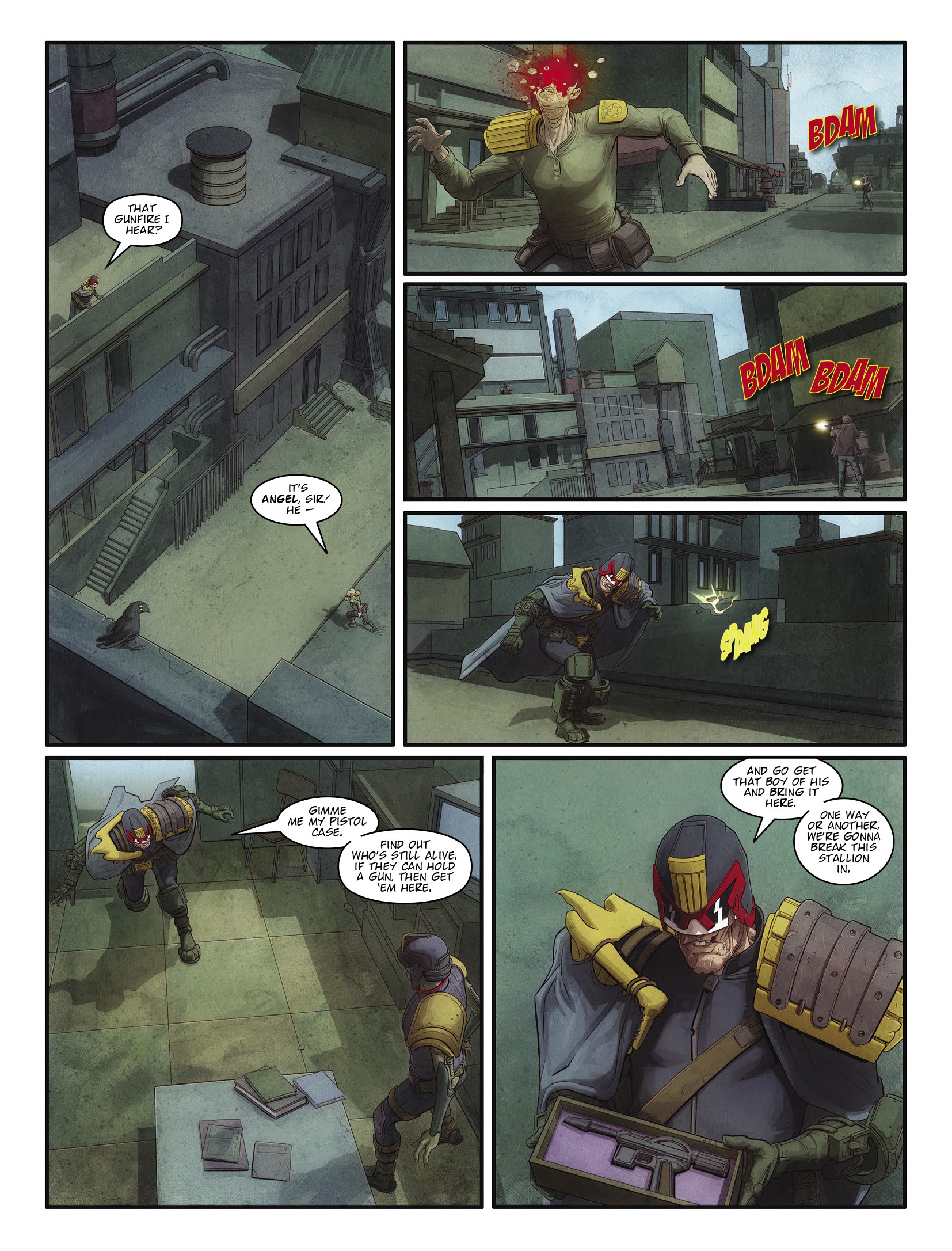 Read online Judge Dredd Megazine (Vol. 5) comic -  Issue #437 - 29